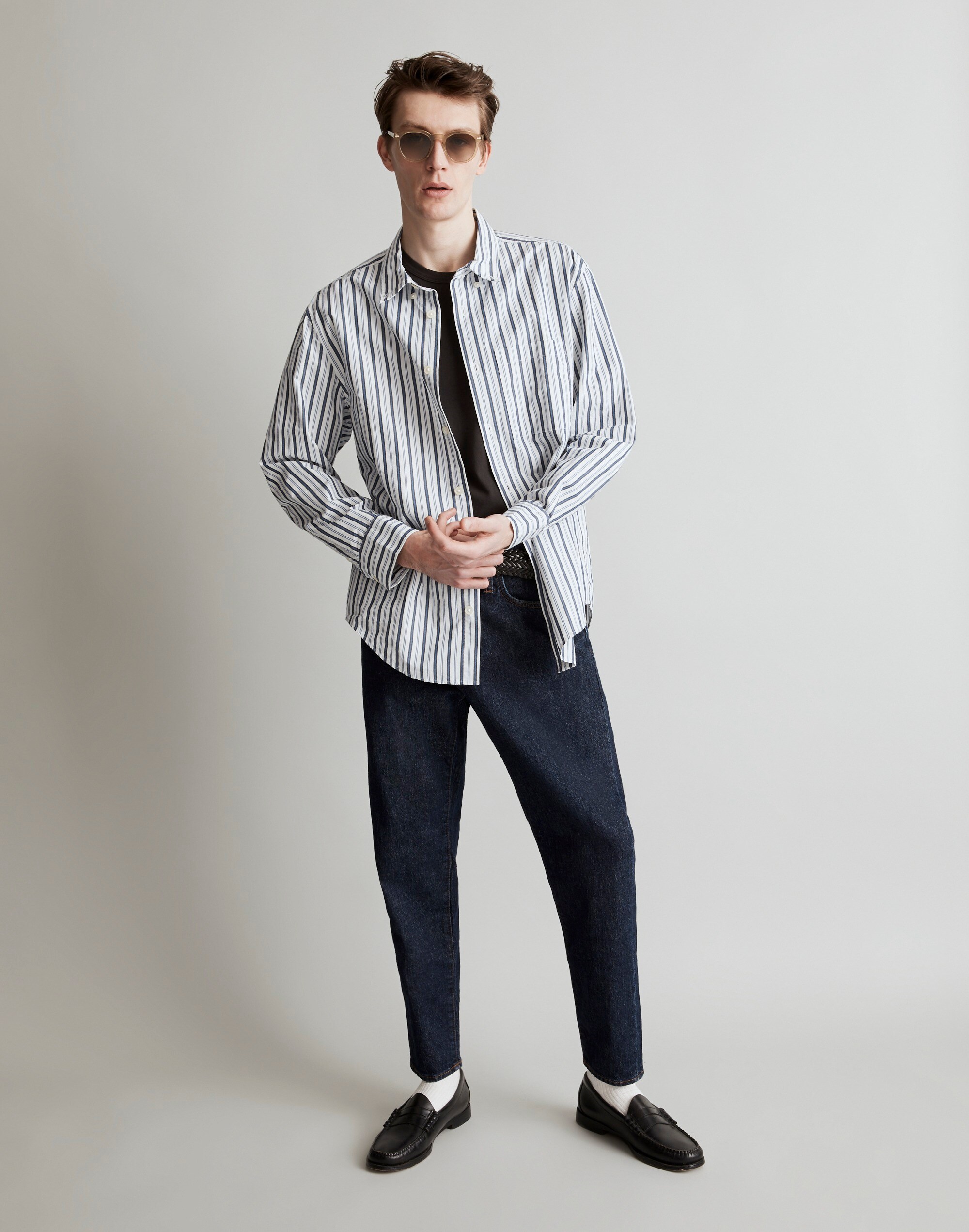 Poplin Easy Long-Sleeve Shirt