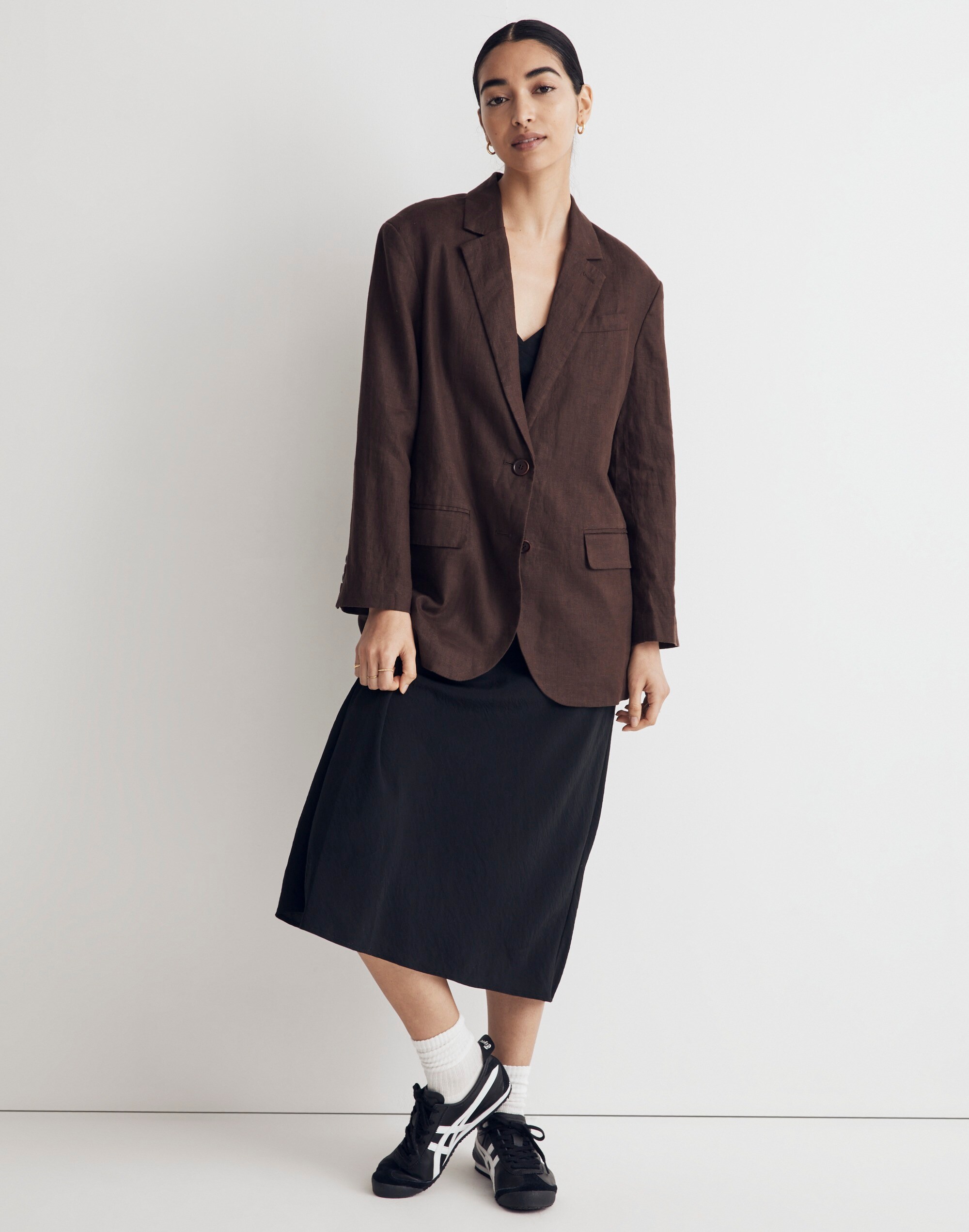 The Oversized Blazer in 100% Linen