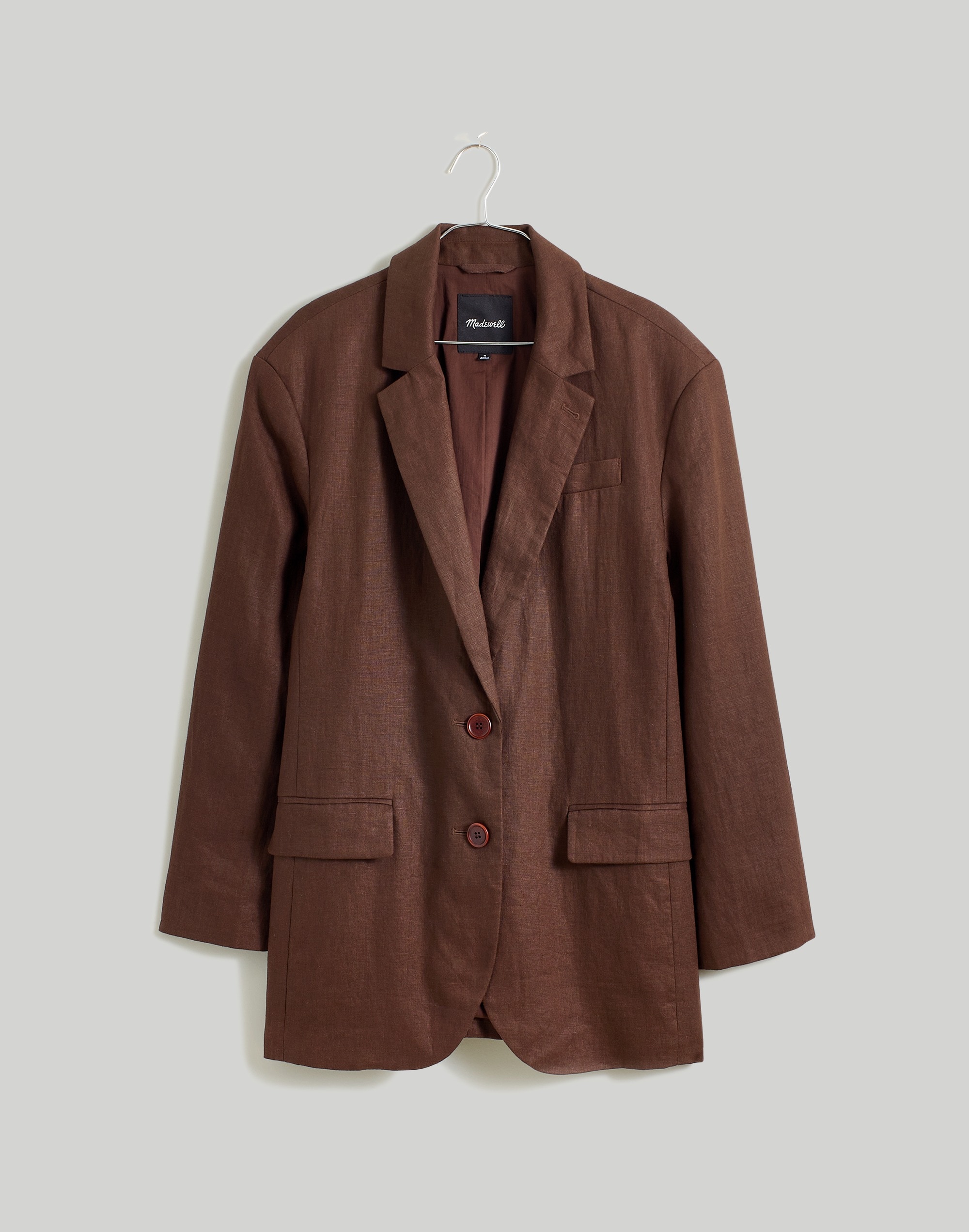 The Oversized Blazer in 100% Linen