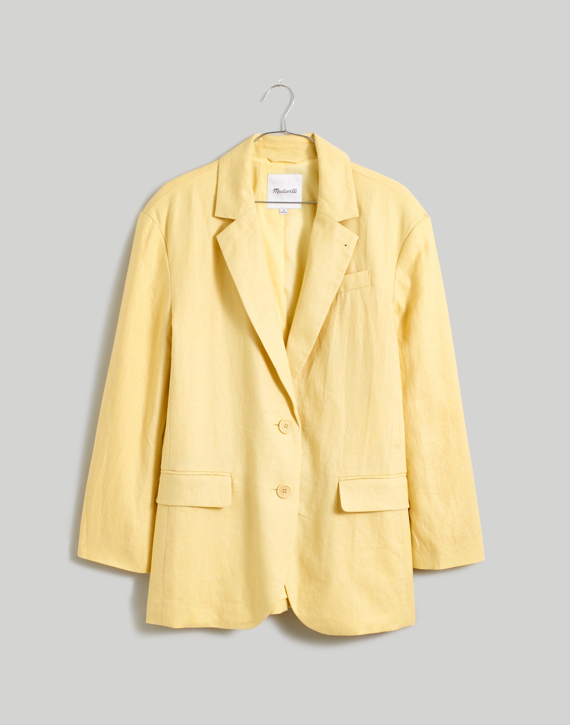 The Oversized Blazer in 100% Linen