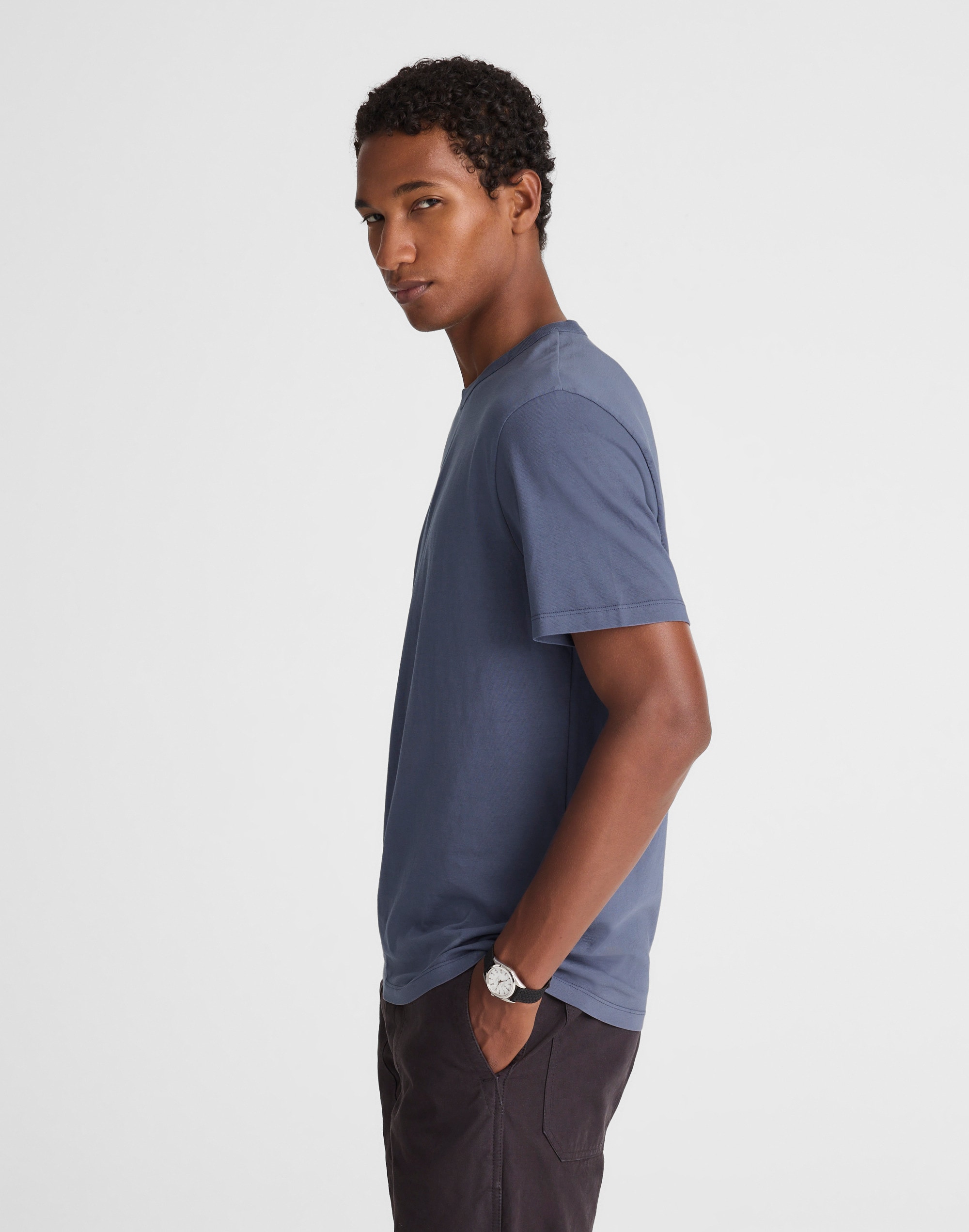 Garment-Dyed Allday Crewneck Tee