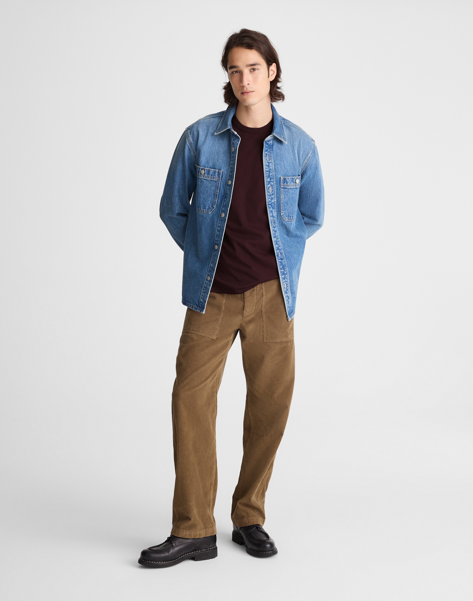 Garment-Dyed Allday Crewneck Tee