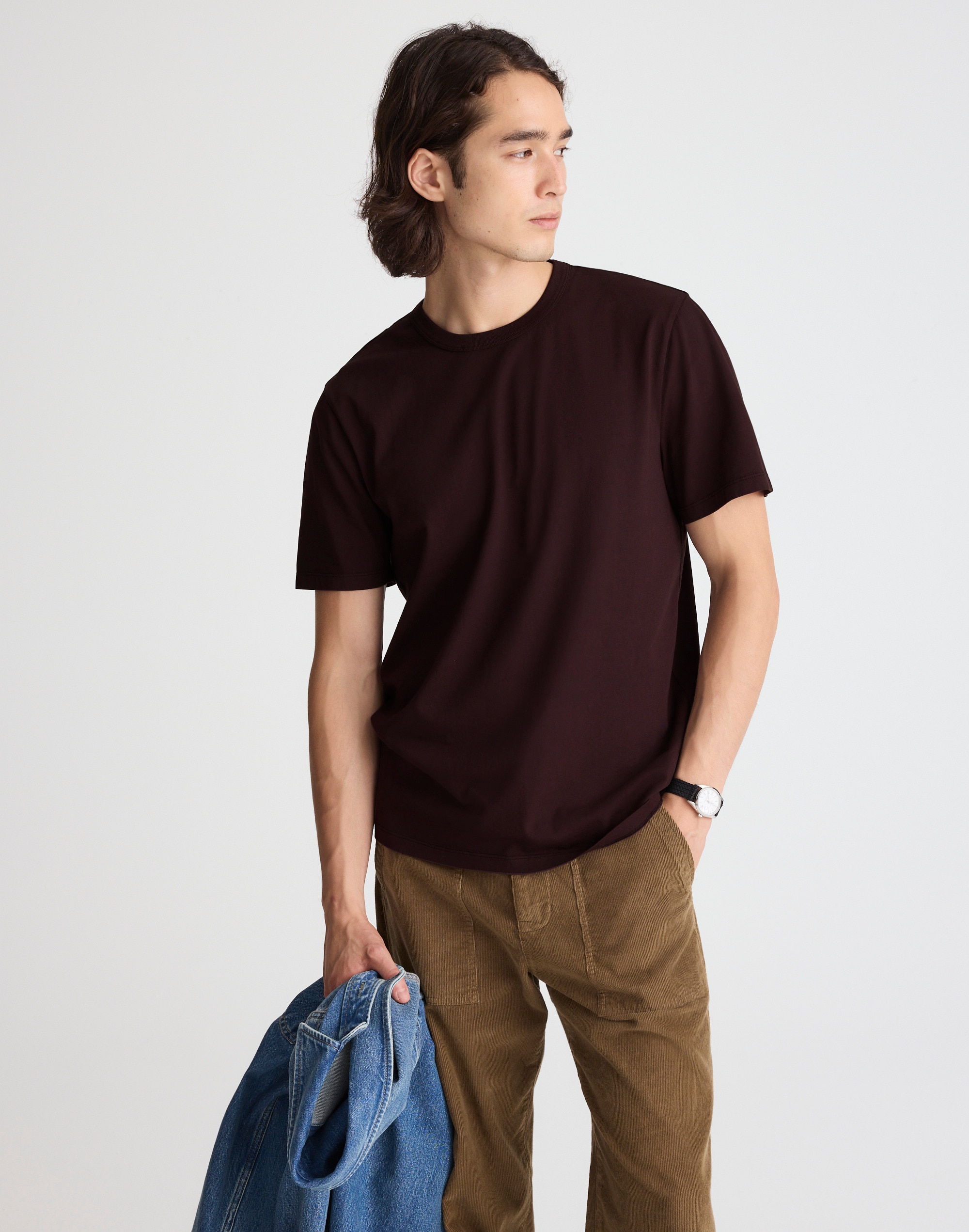 Garment-Dyed Allday Crewneck Tee