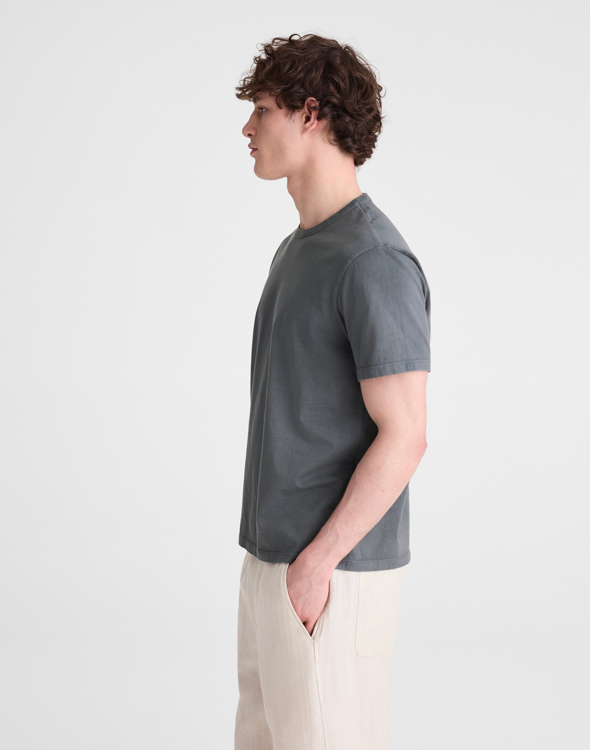 Garment-Dyed Allday Crewneck Tee