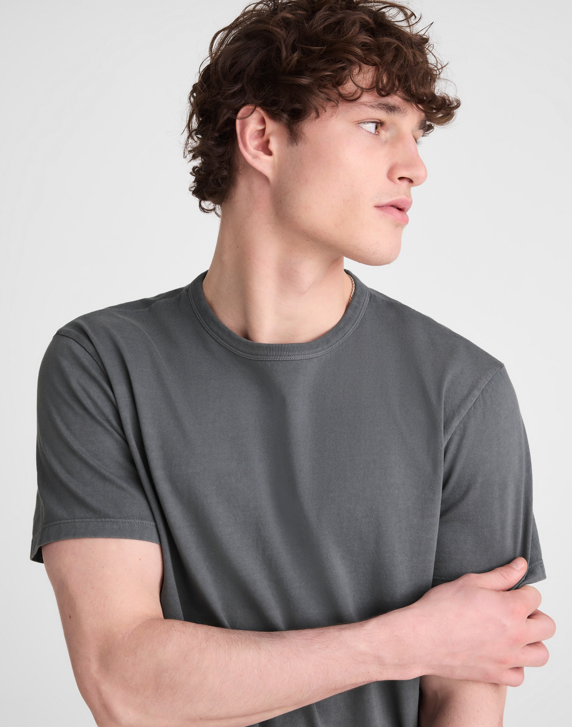 Garment-Dyed Allday Crewneck Tee