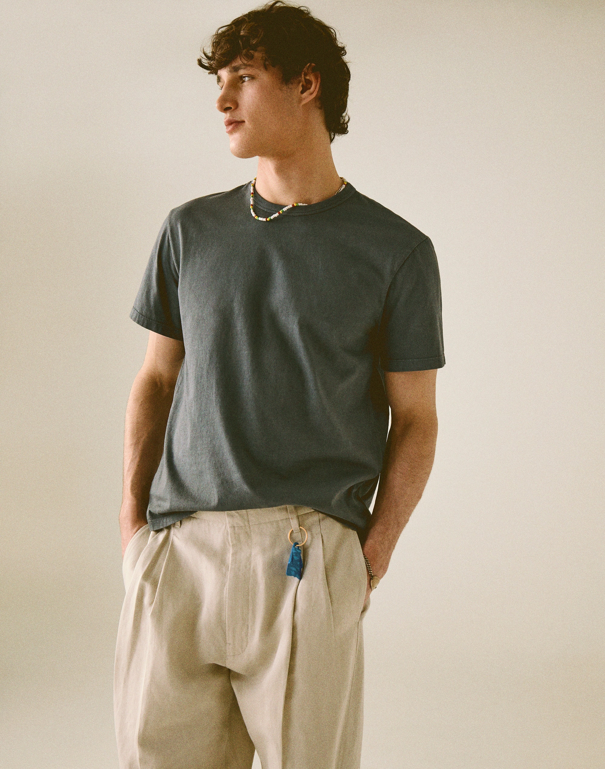 Garment-Dyed Allday Crewneck Tee