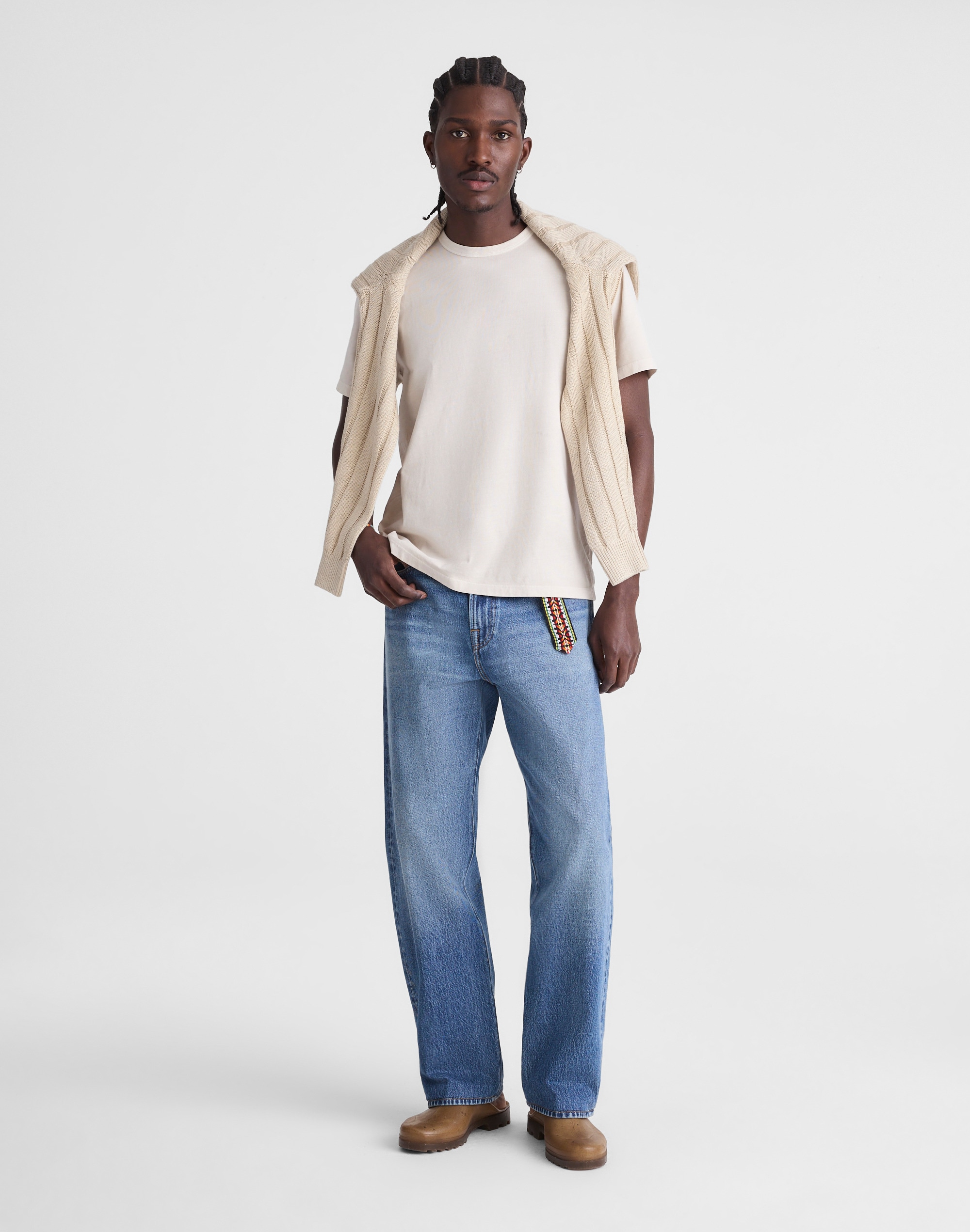 Garment-Dyed Allday Crewneck Tee