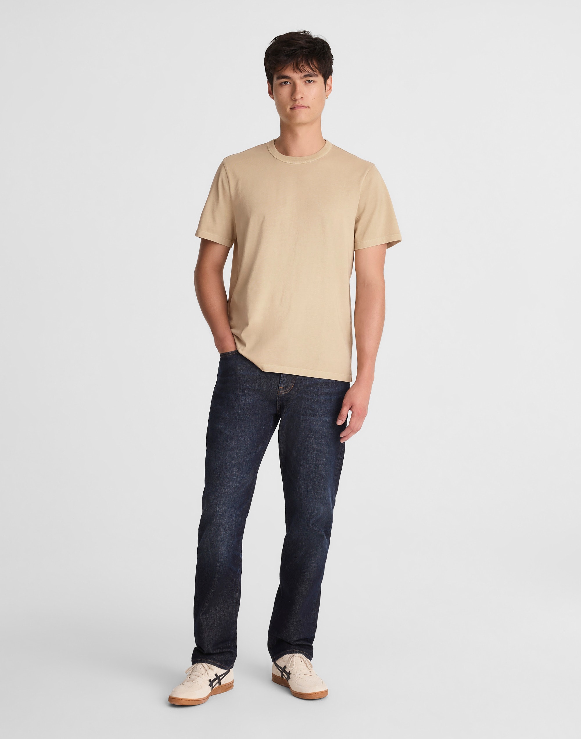 Garment-Dyed Allday Crewneck Tee