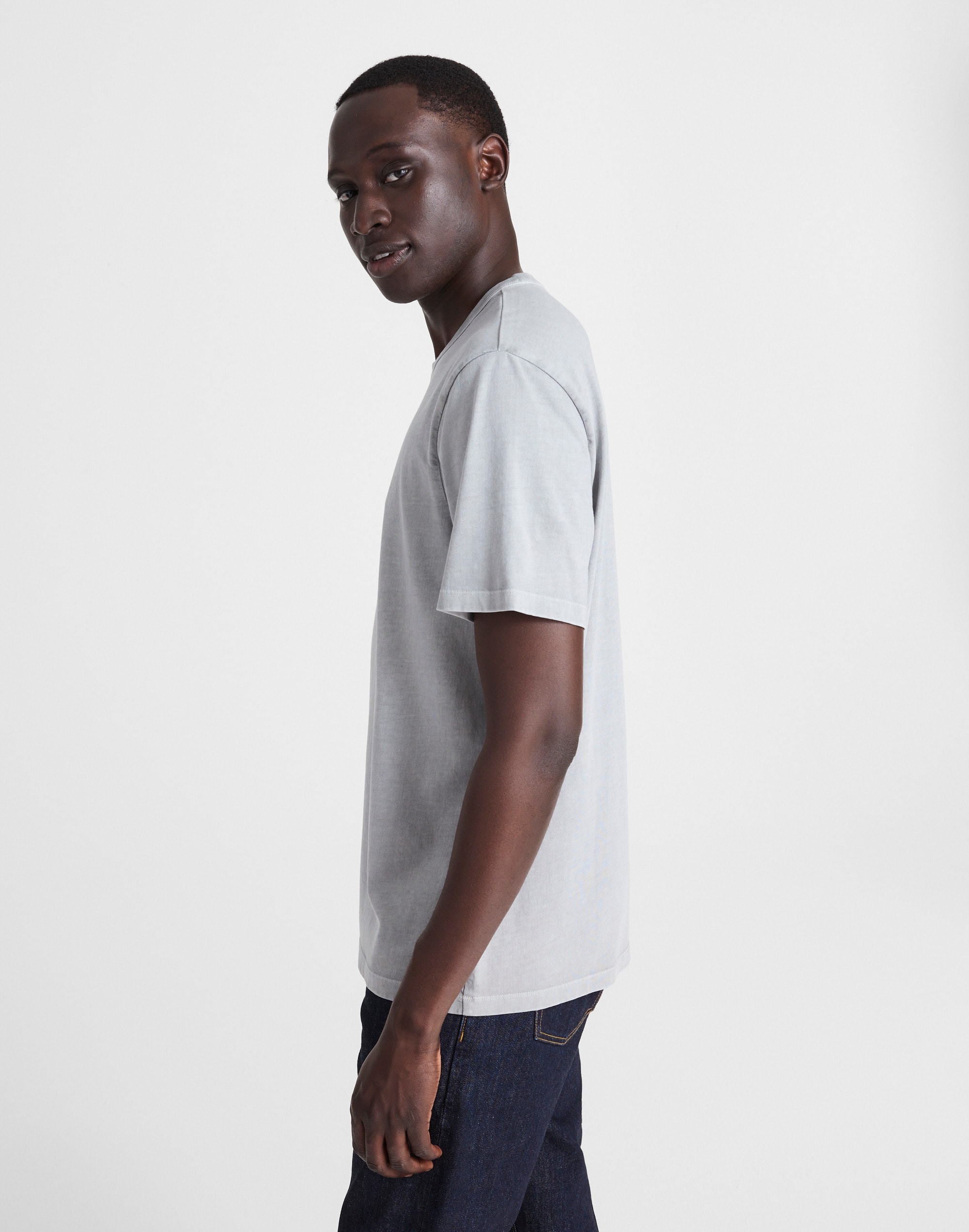 Garment-Dyed Allday Crewneck Tee