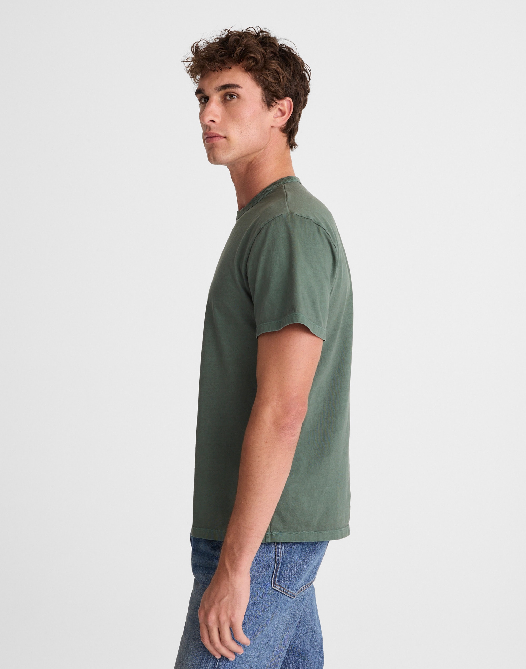 Garment-Dyed Allday Crewneck Tee