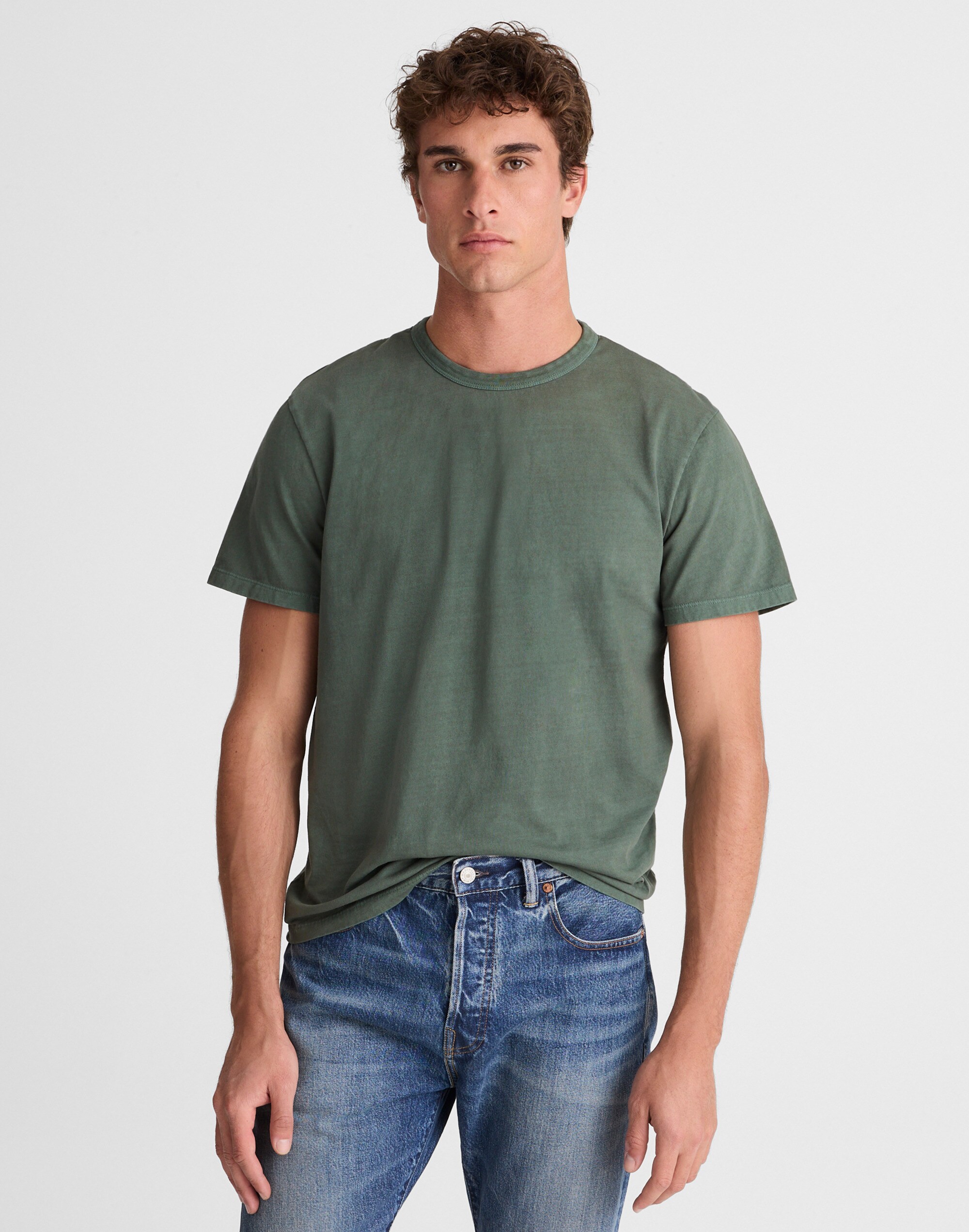 Garment-Dyed Allday Crewneck Tee