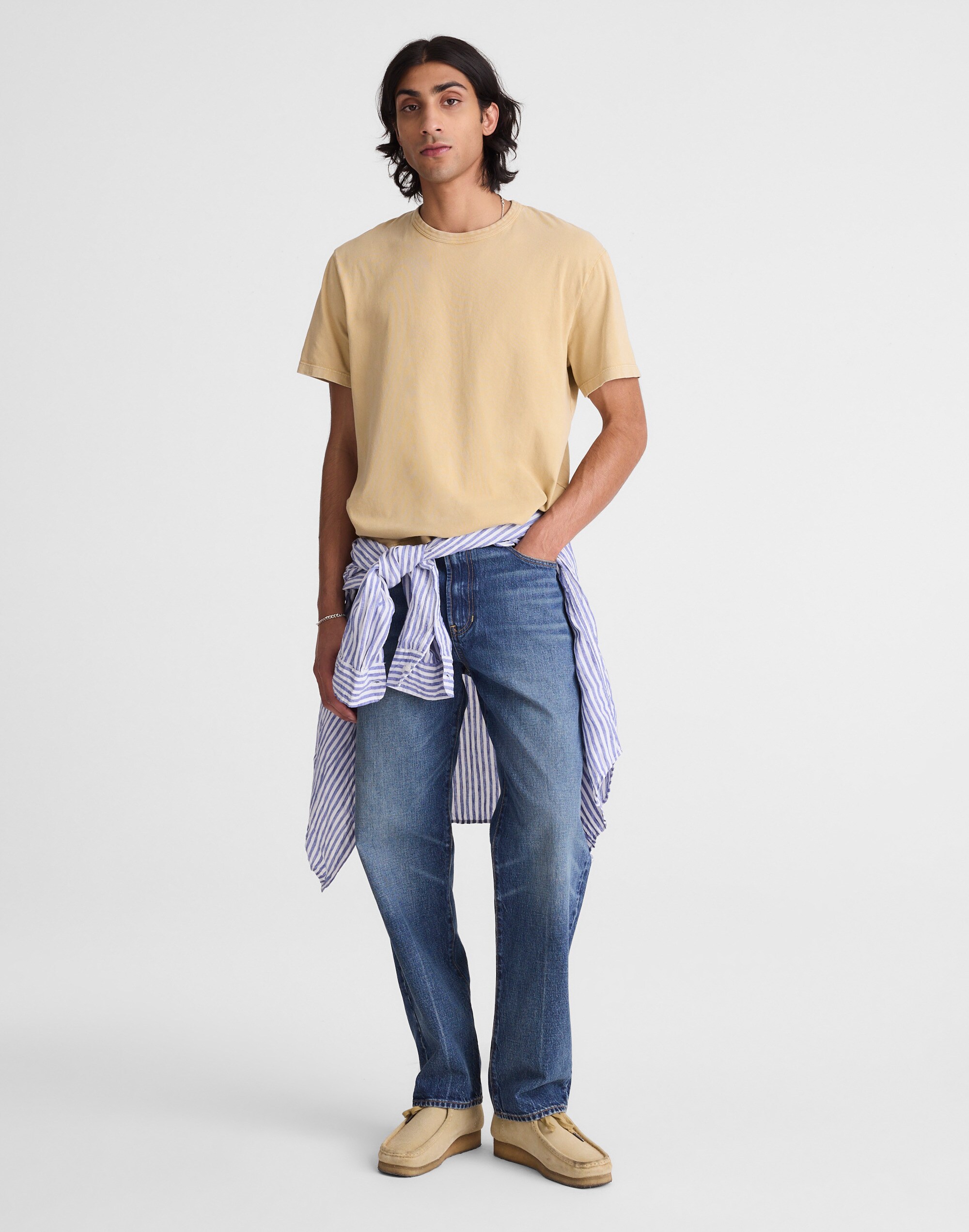 Garment-Dyed Allday Crewneck Tee