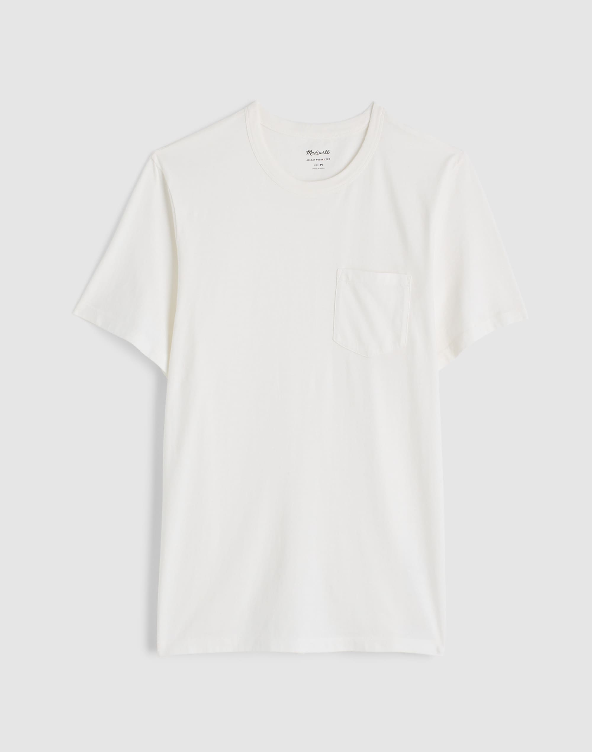 Garment-Dyed Allday Crewneck Pocket Tee