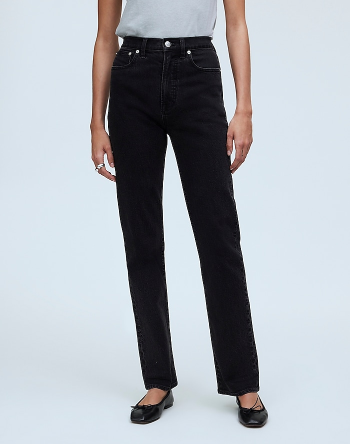 Madewell the 90s straight jean
