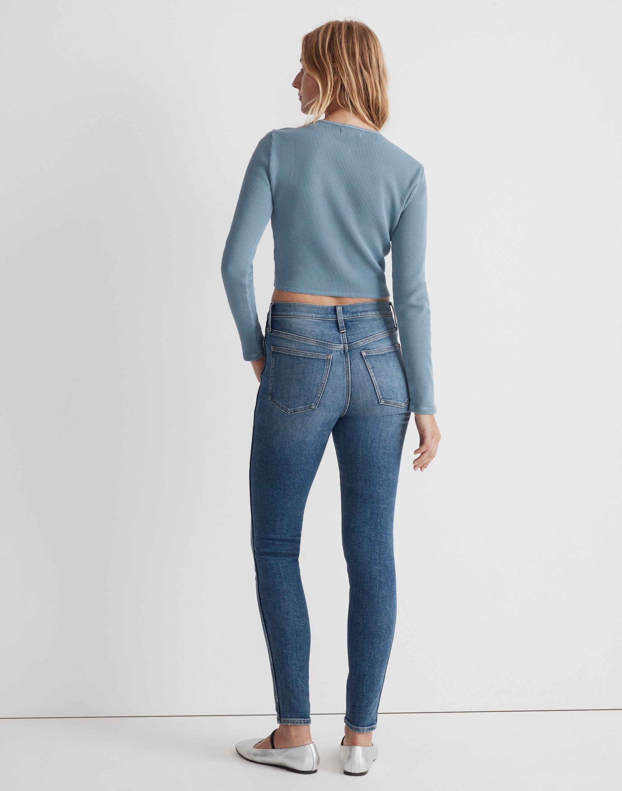 Petite 10" High-Rise Skinny Jeans