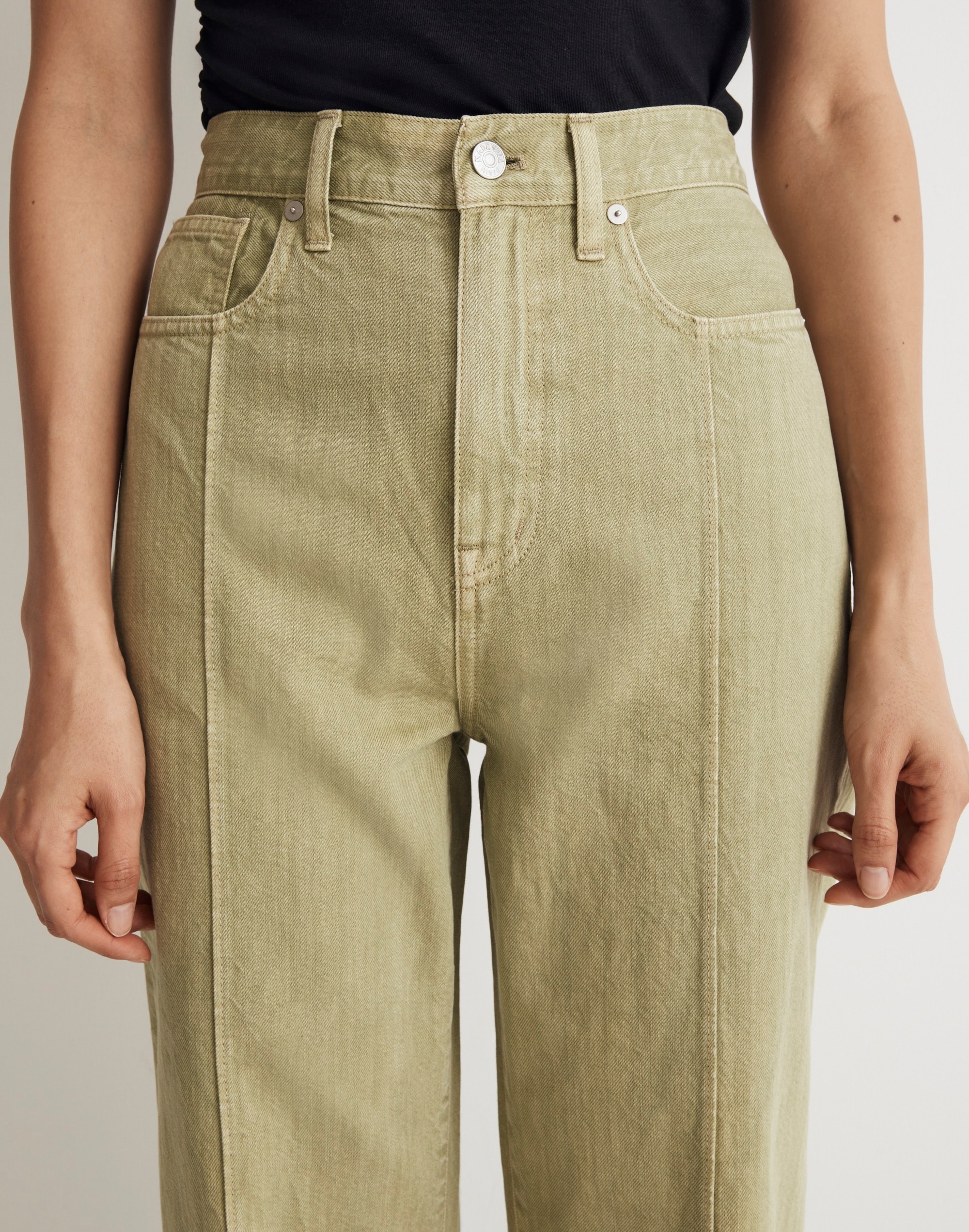 Baggy Straight Jeans: Garment-Dyed Edition