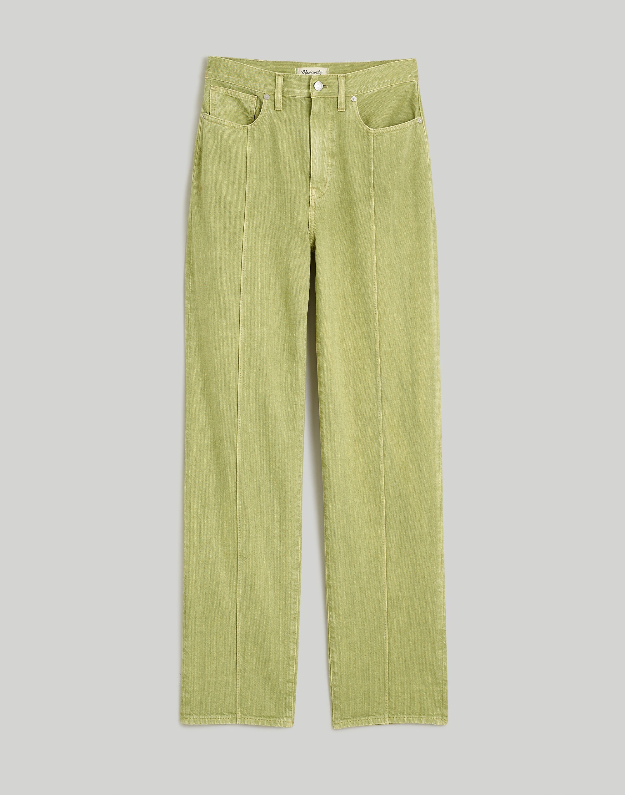 Baggy Straight Jeans: Garment-Dyed Edition