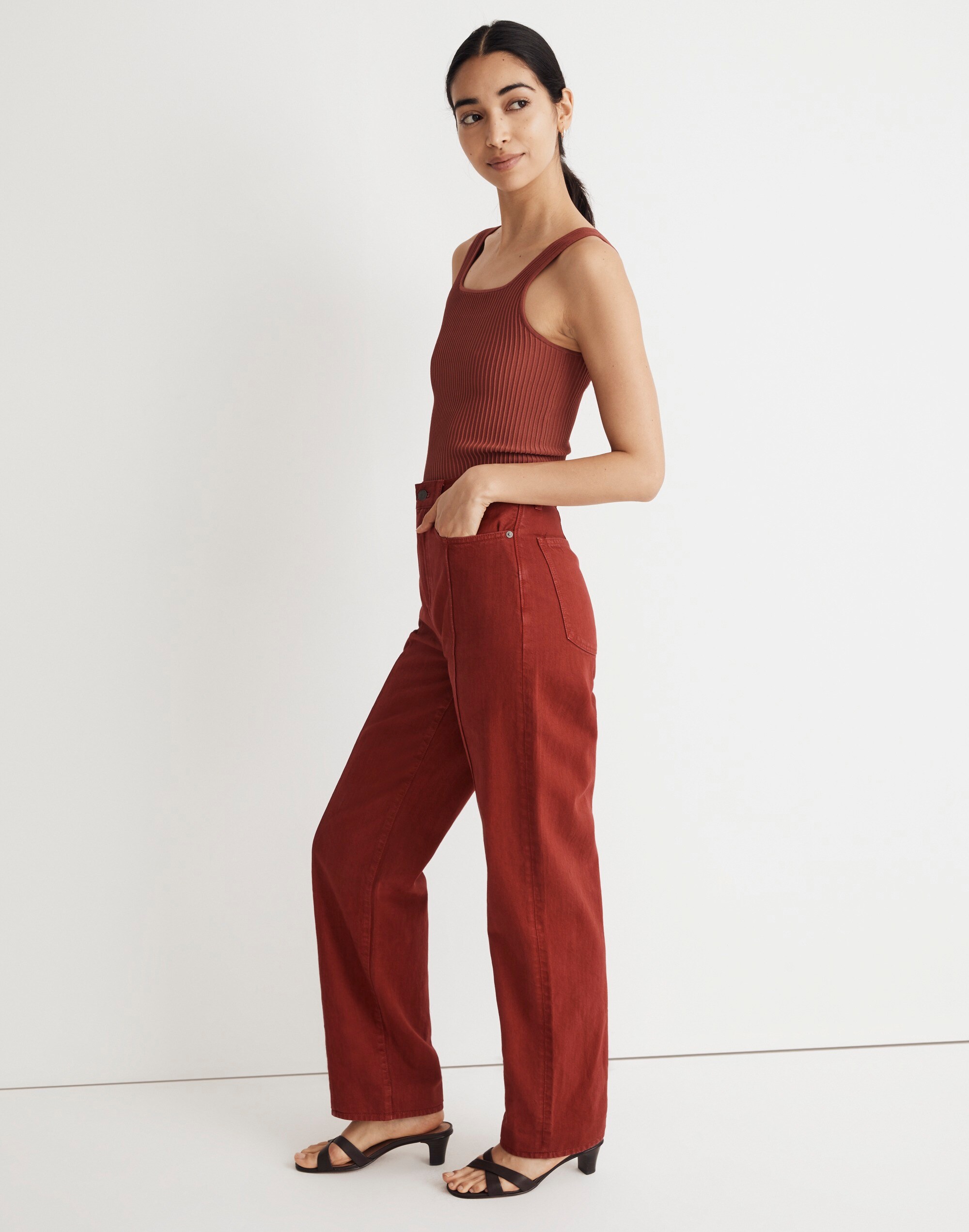 Baggy Straight Jeans: Garment-Dyed Edition