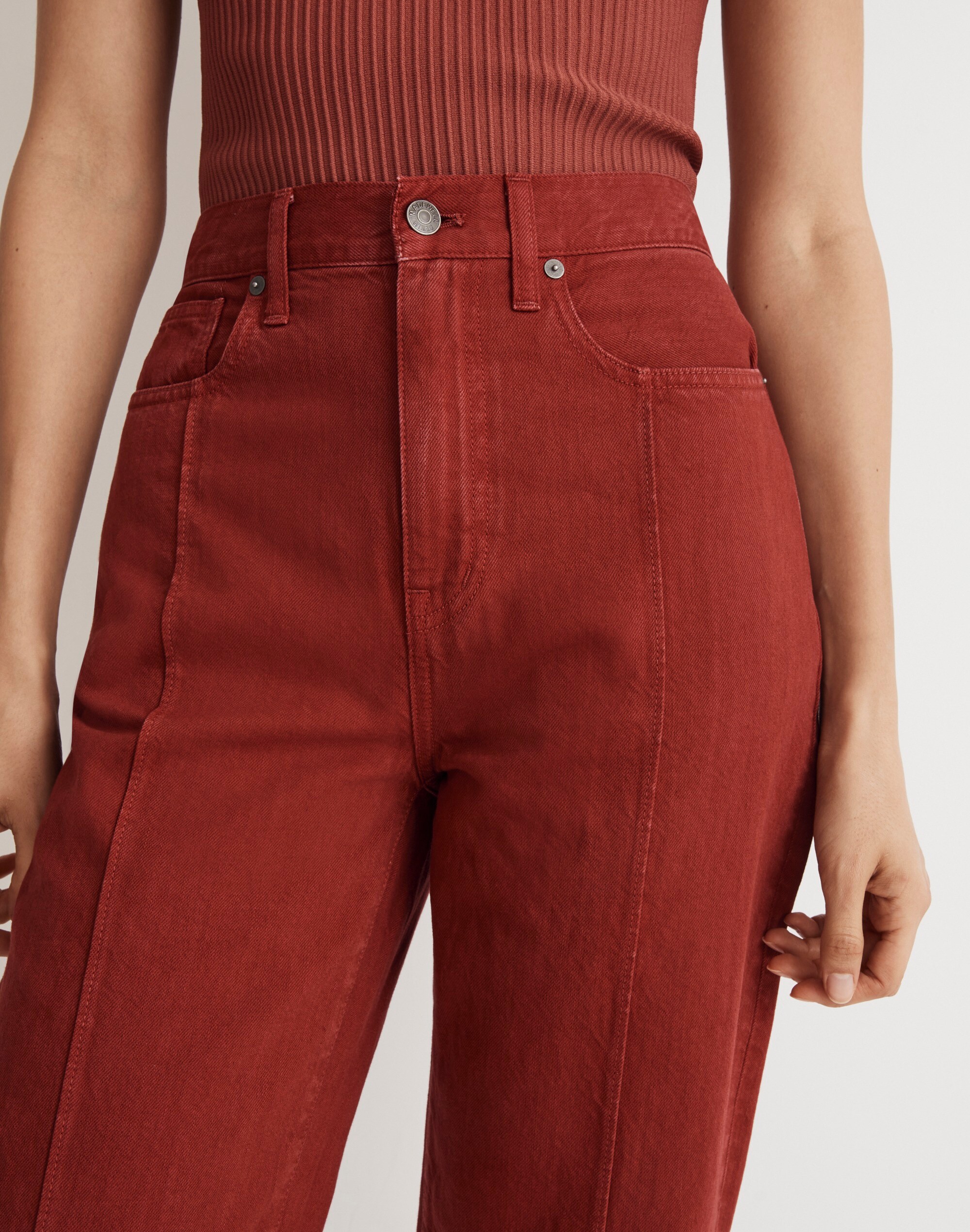 Baggy Straight Jeans: Garment-Dyed Edition