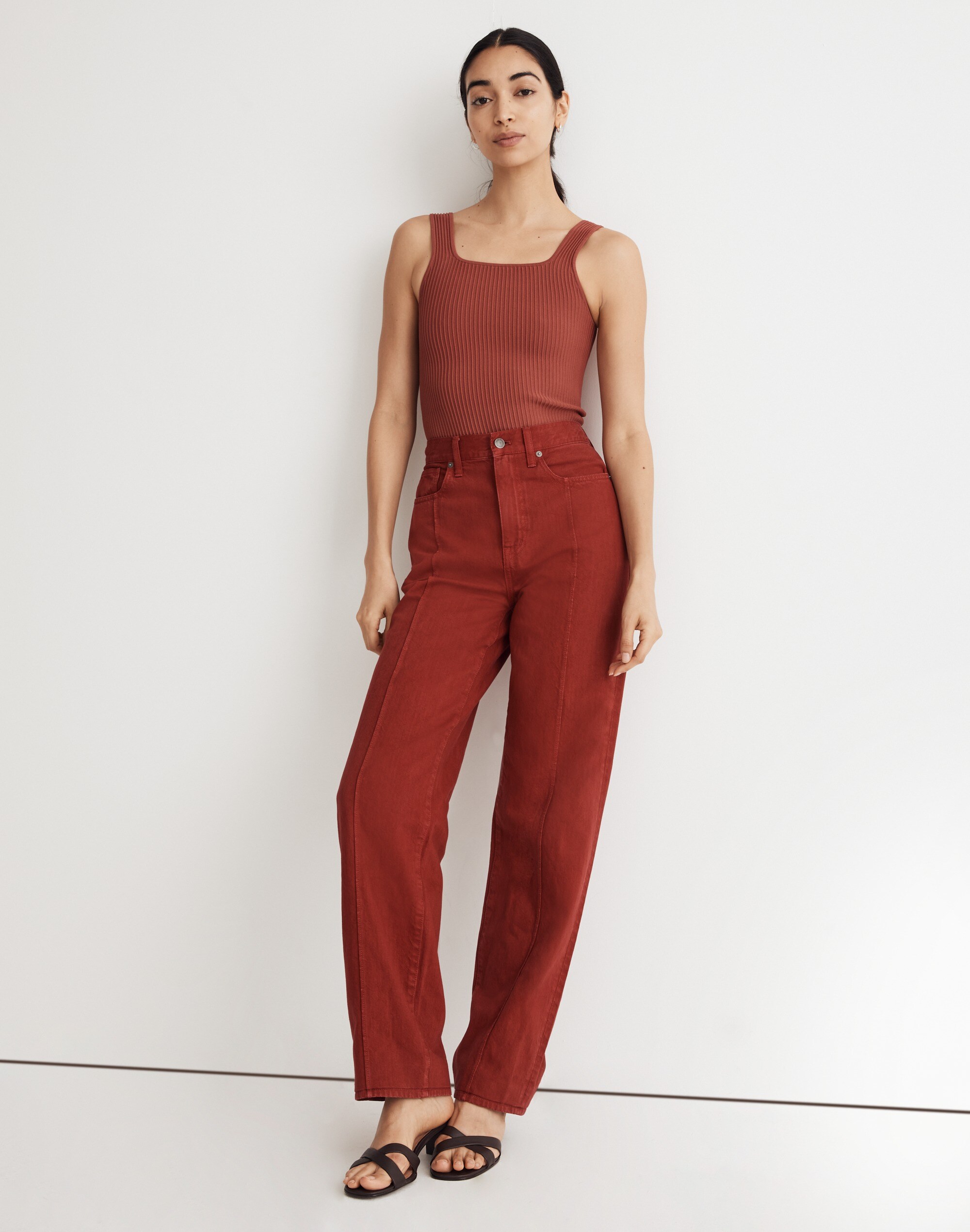 Baggy Straight Jeans: Garment-Dyed Edition