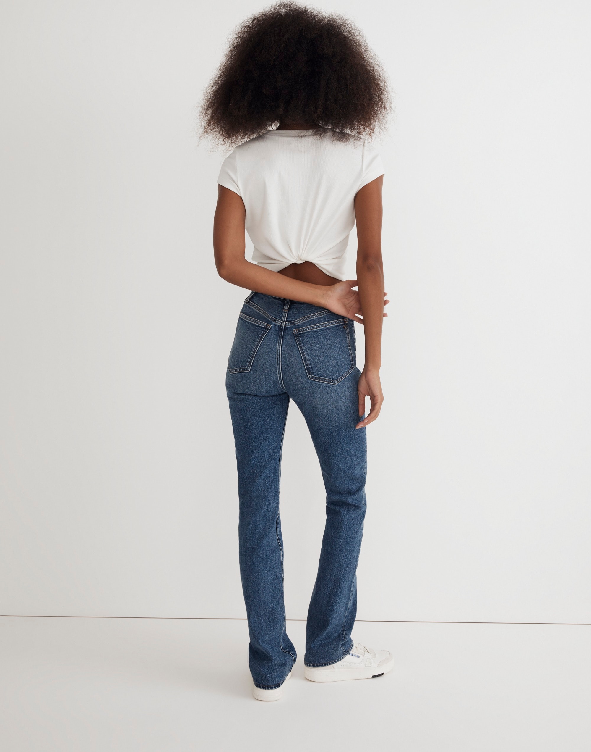 The '90s Straight Jean in Liola Wash: Binded-Waist Edition