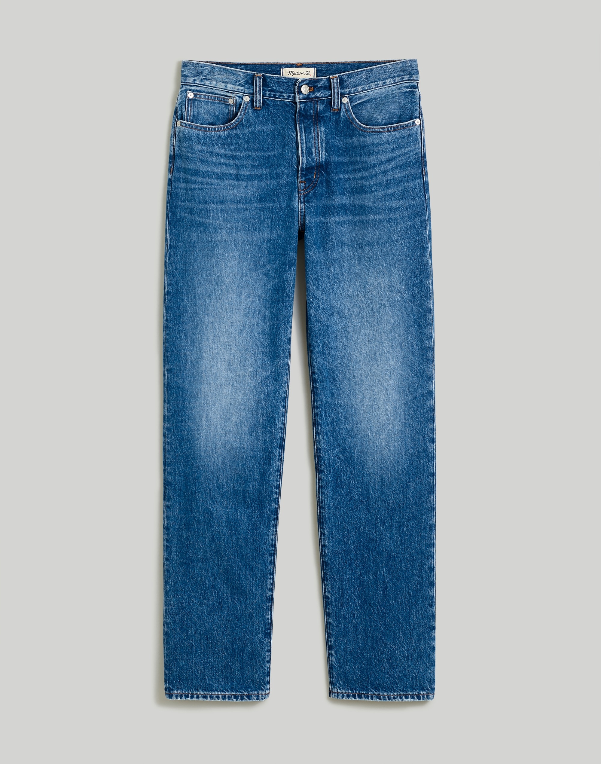 Tall Low-Slung Straight Jeans Palmina Wash: Airy Denim Edition