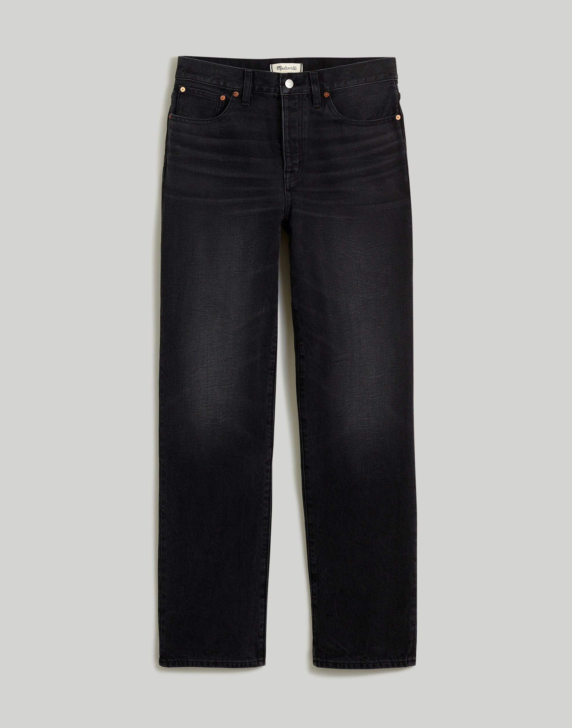 Petite Low-Slung Straight Jeans