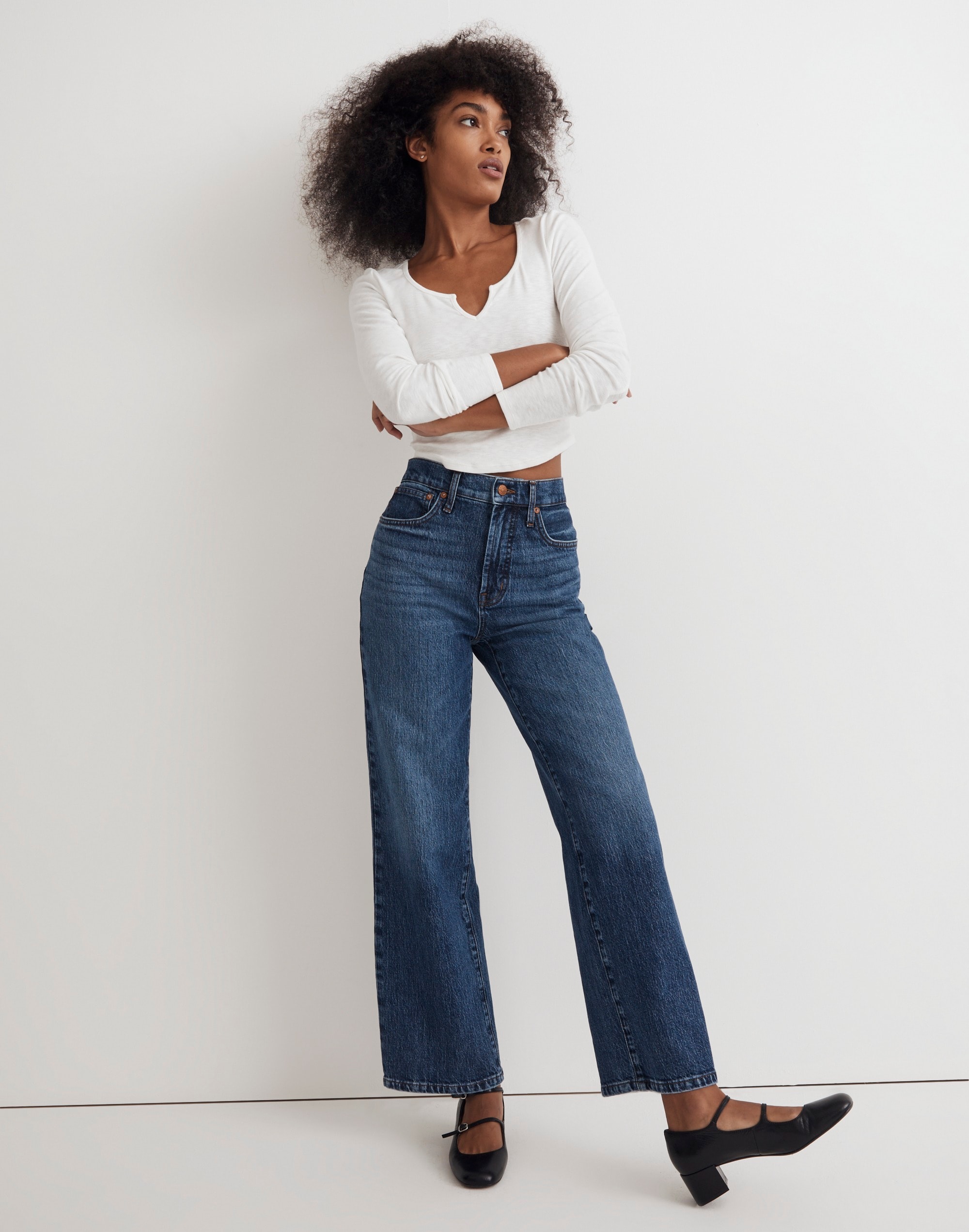 The Perfect Vintage Wide-Leg Jean