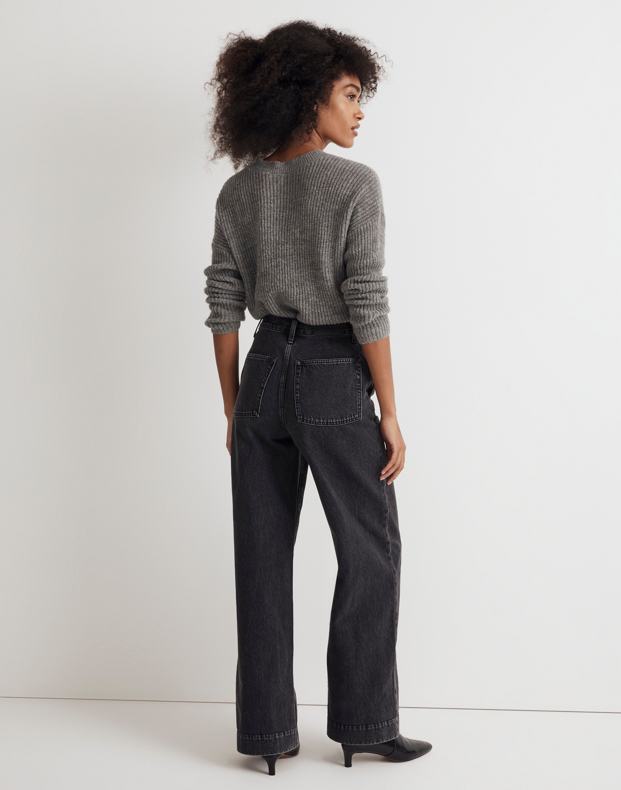 Petite Superwide-Leg Jeans