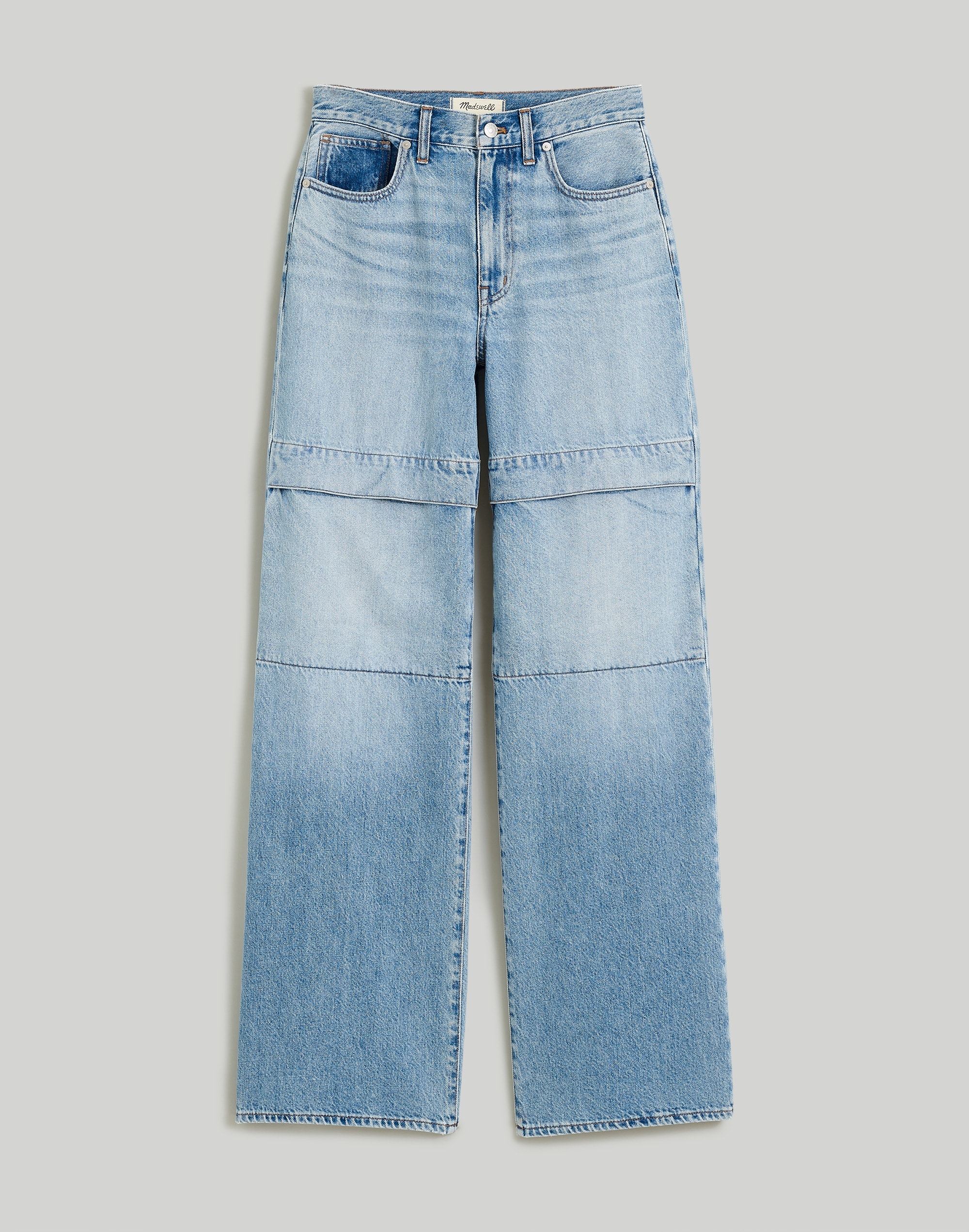 Superwide-Leg Jeans in Larkins Wash