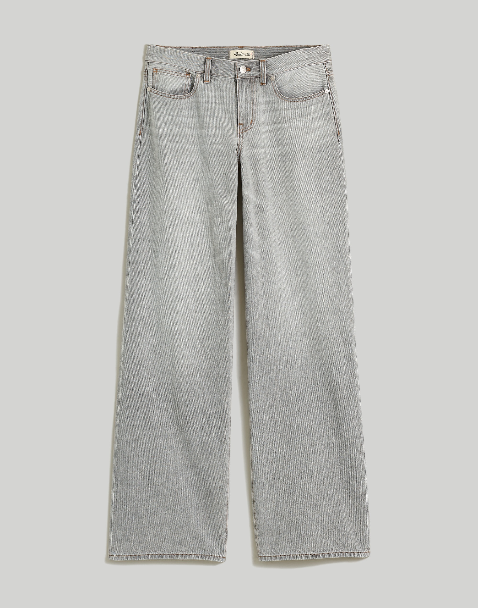 Low-Rise Superwide-Leg Jeans