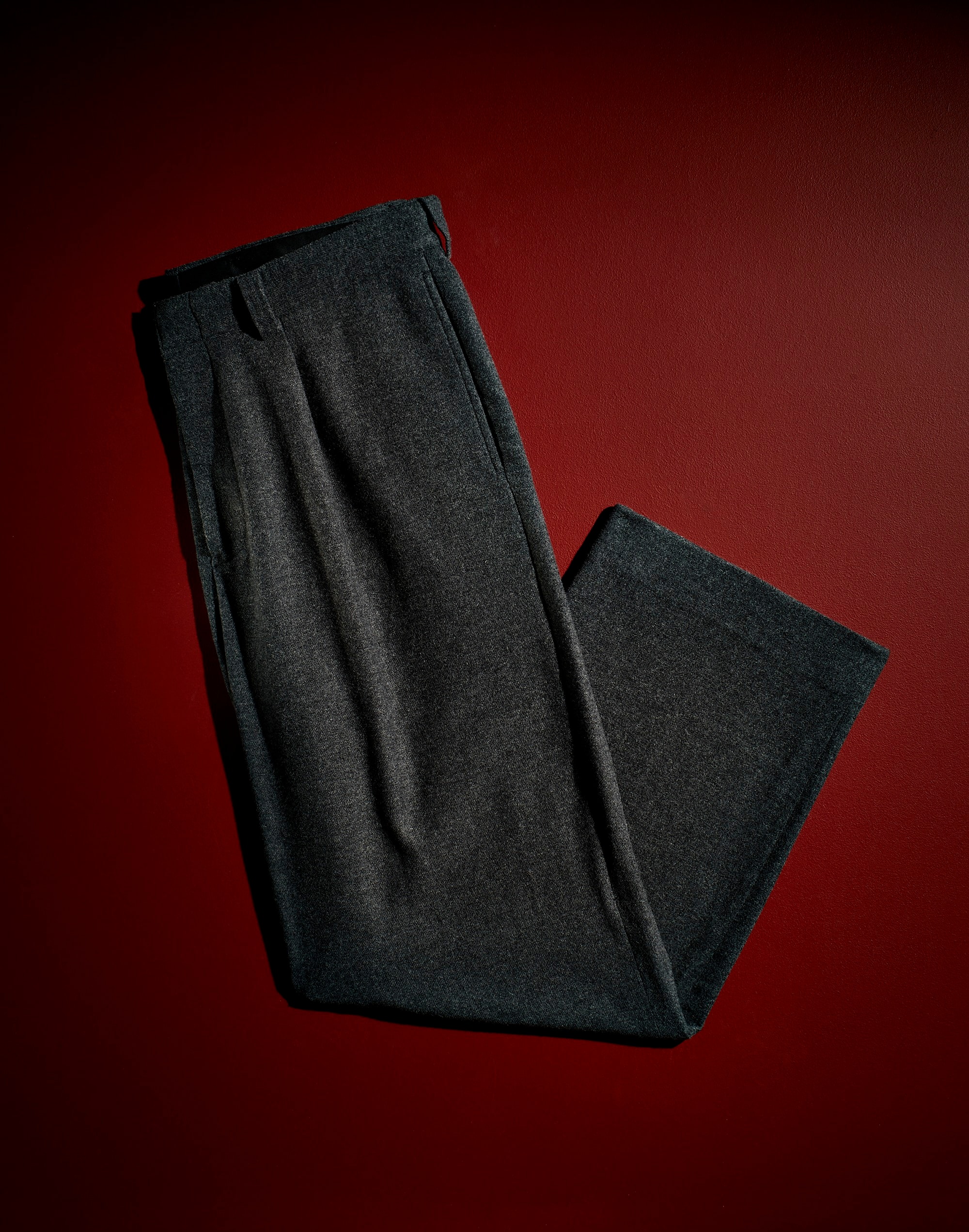 The Roebling Pleated Trousers Italian Fabric