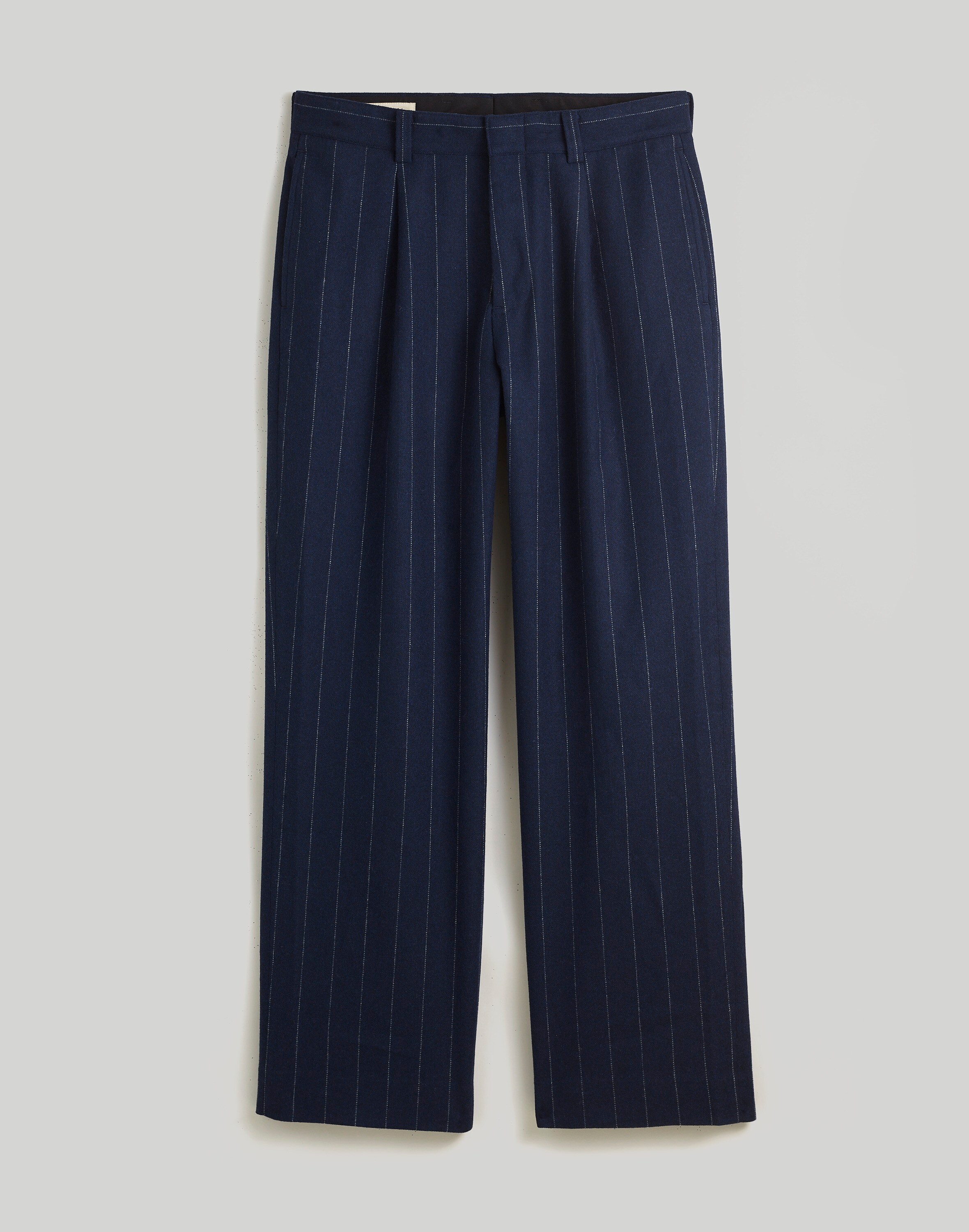 The Roebling Pleated Trousers in Italian Fabric
