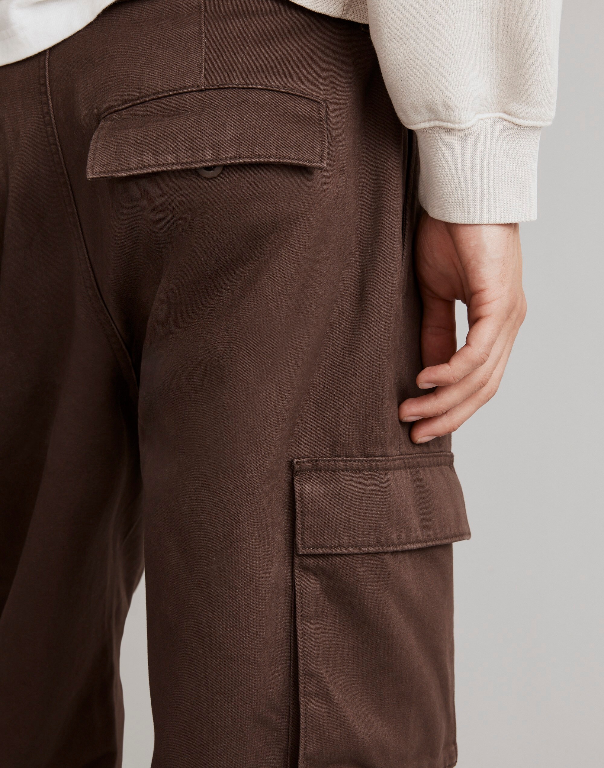 Pleated Cargo Pants