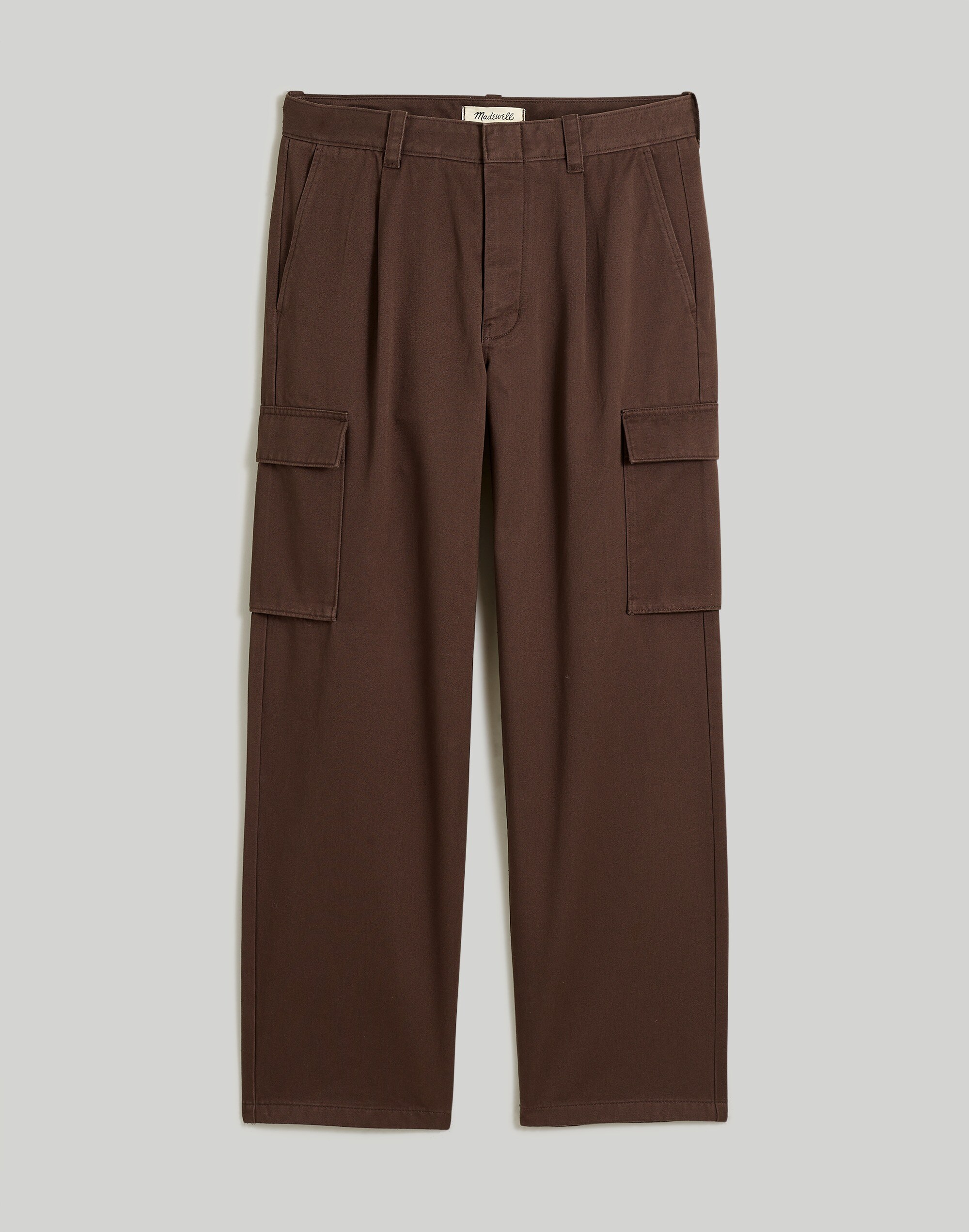 Pleated Cargo Pants