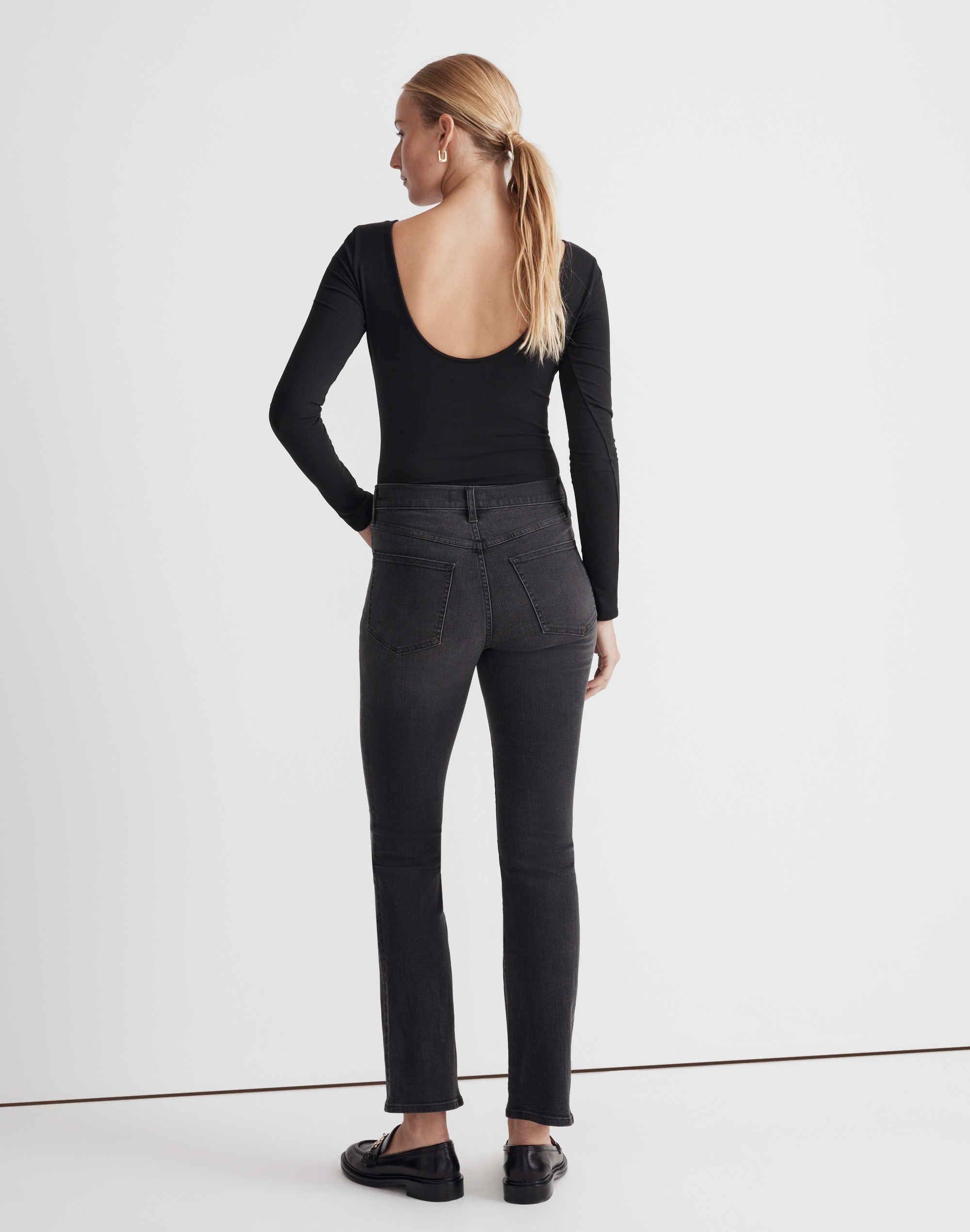 Kick Out Crop Jeans in Beckley Wash