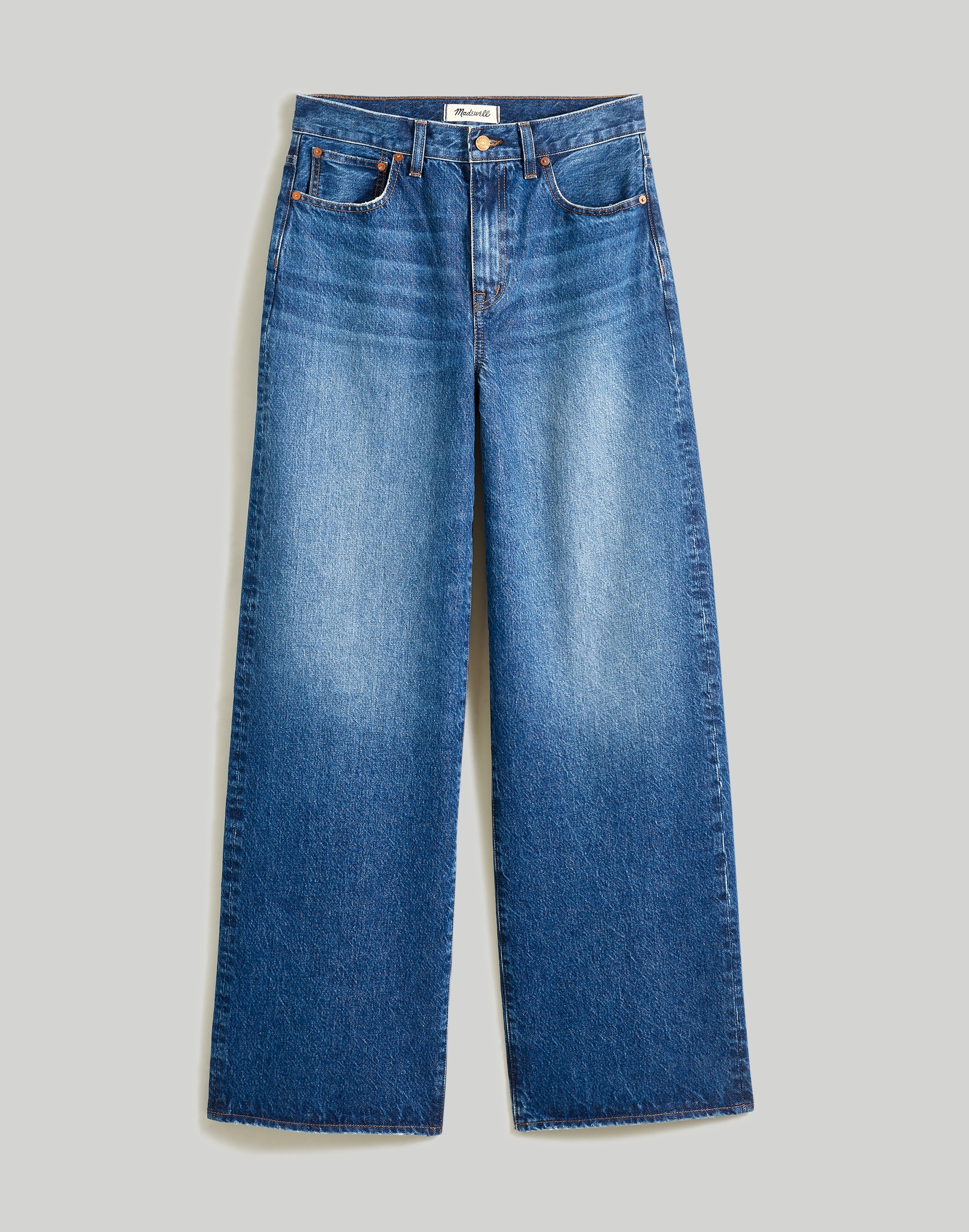 Superwide-Leg Jeans in Halleran Wash