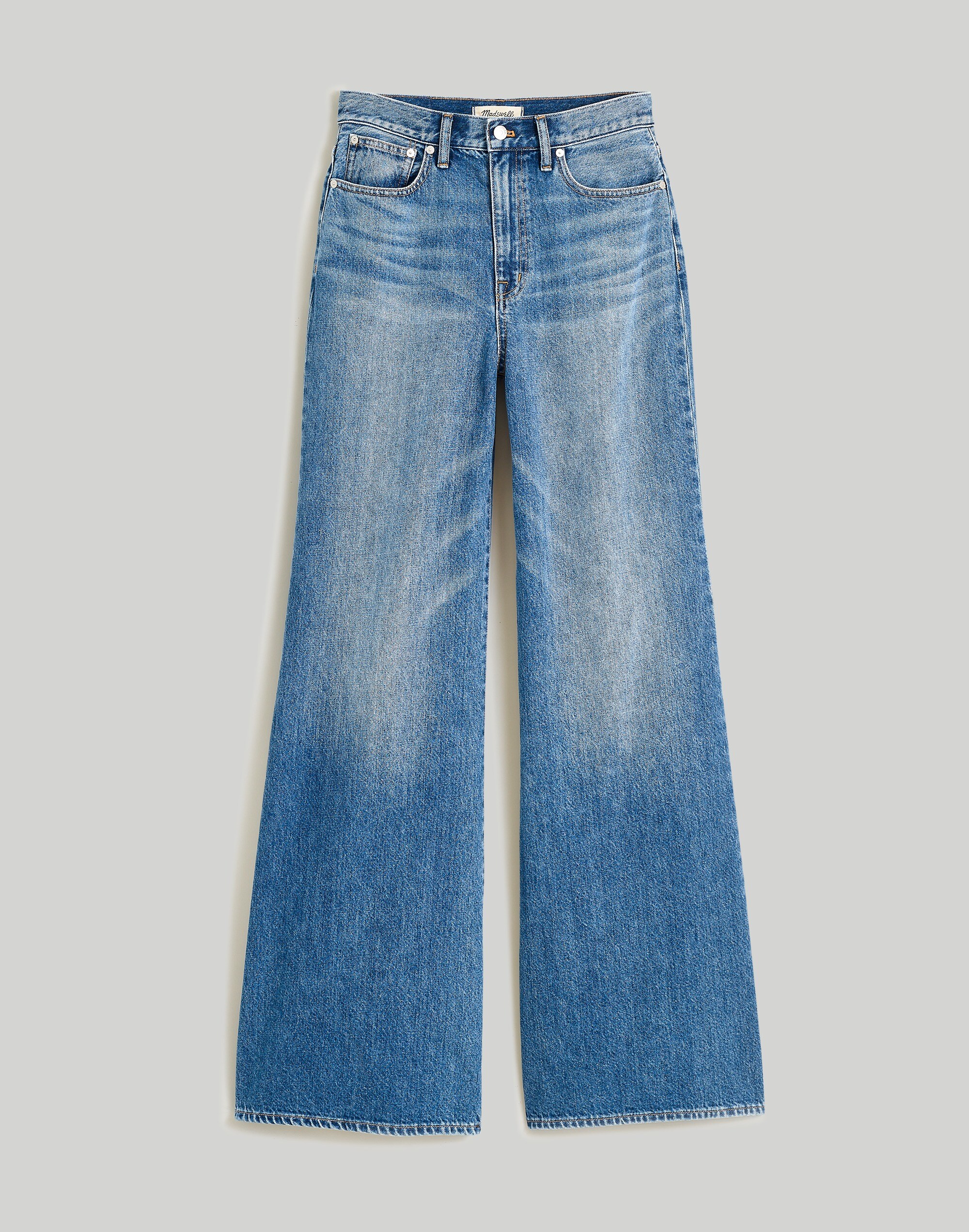 Extrawide-Leg Jeans in Montauk Wash