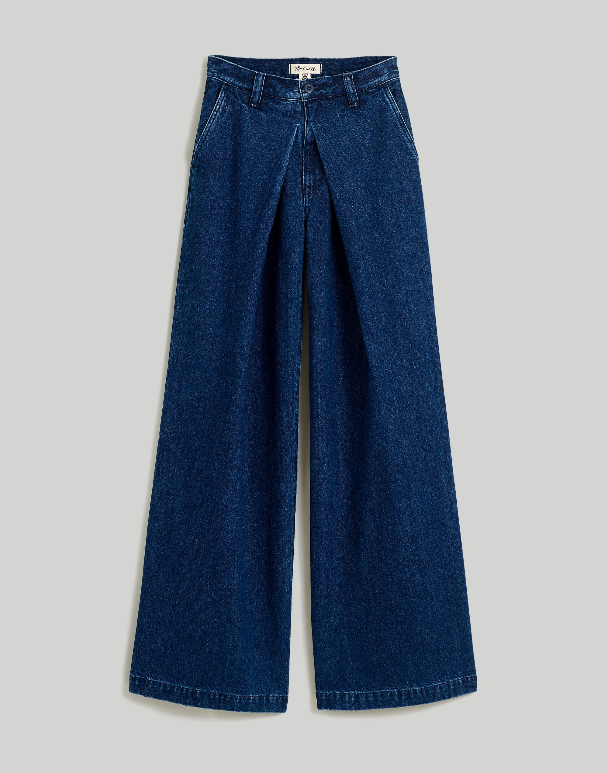 Extrawide-Leg Trouser Jeans in Poyner Wash