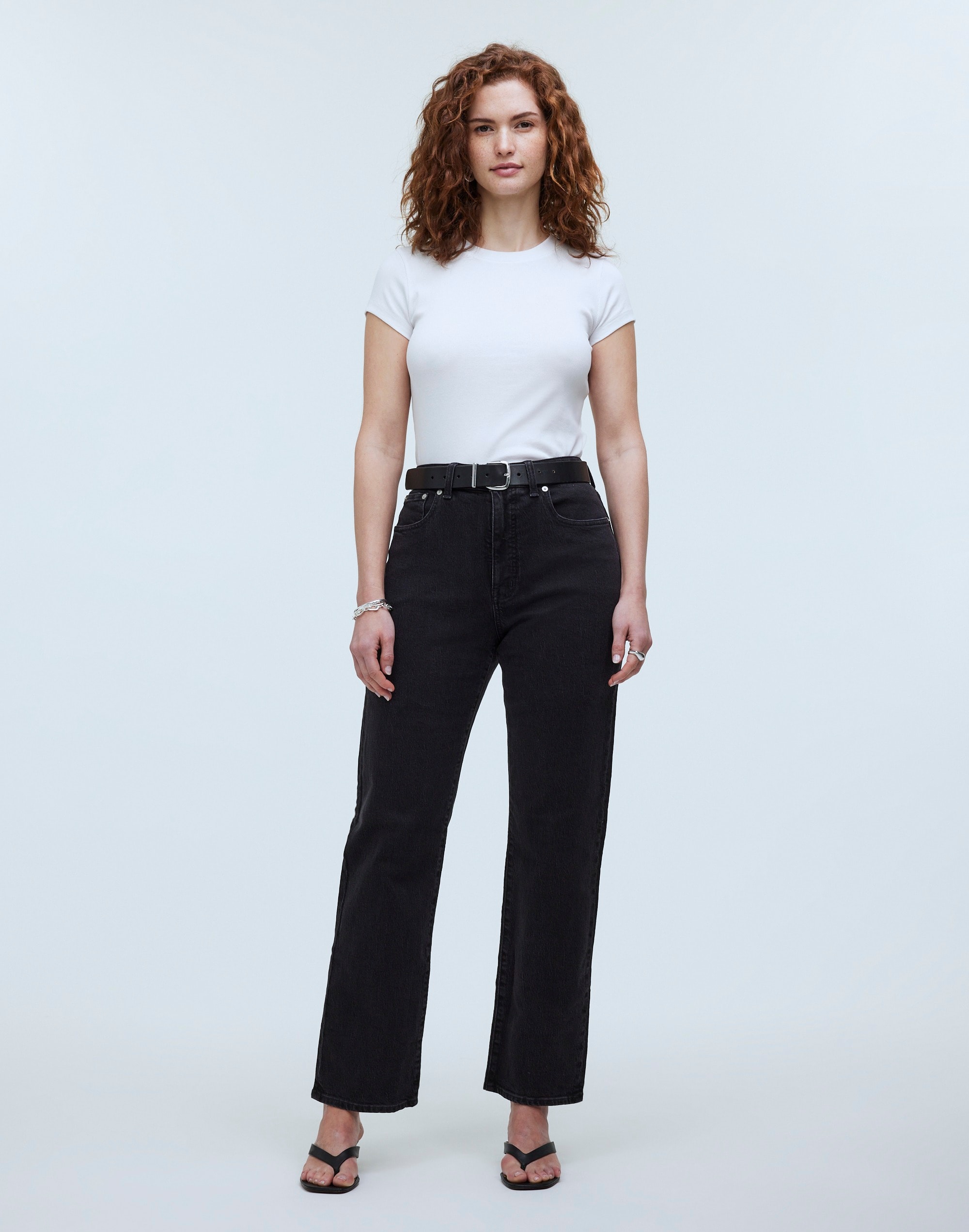 Mw 'the Curvy ''90s Straight Jean In Belmere Wash