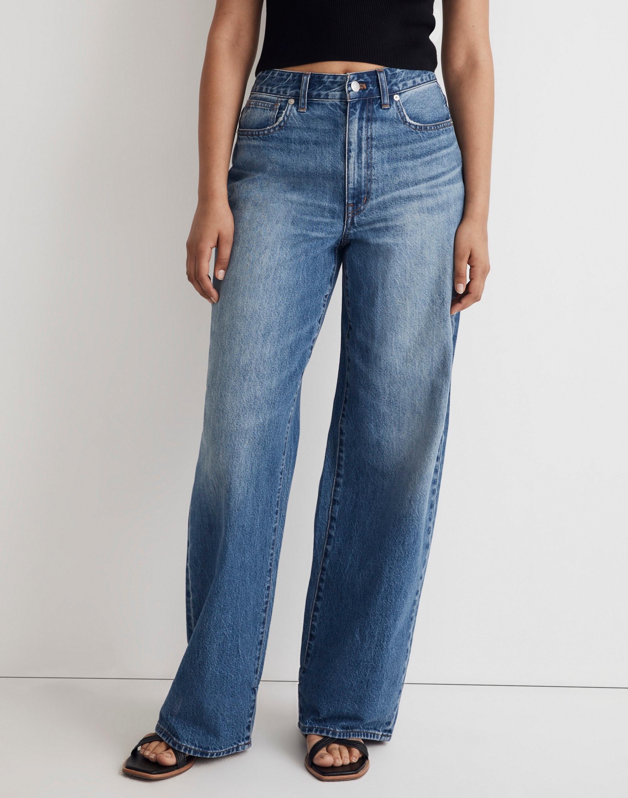 Curvy Superwide-Leg Jeans