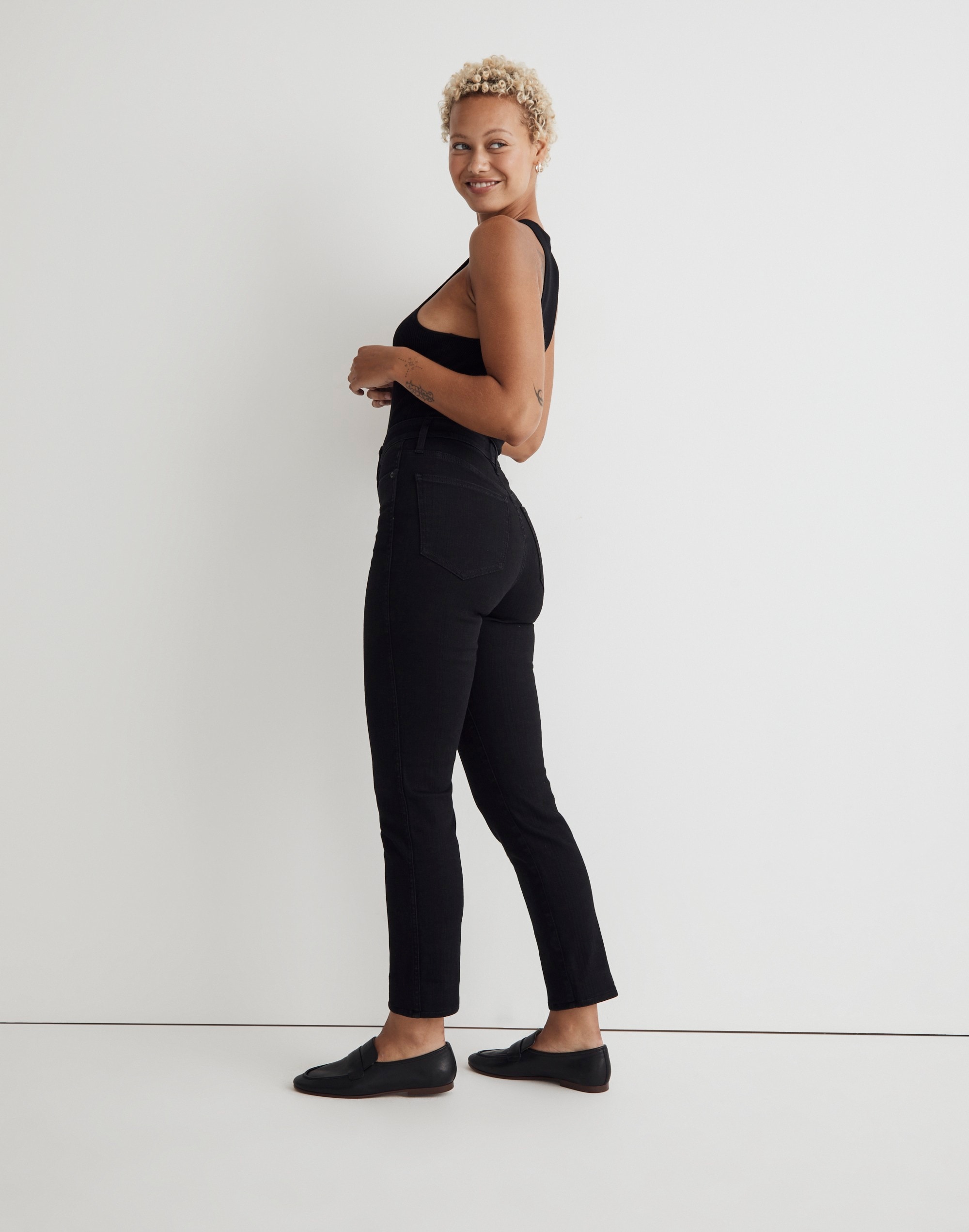 Curvy Stovepipe Jeans