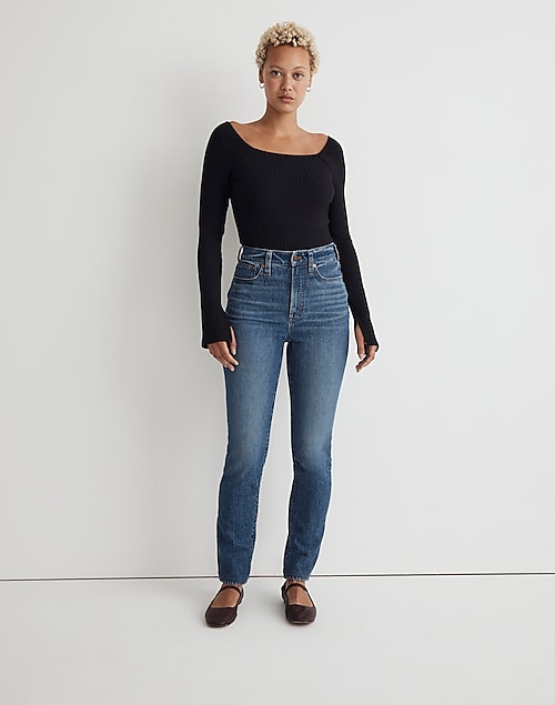 The Curvy Perfect Vintage Jean in Decatur Wash