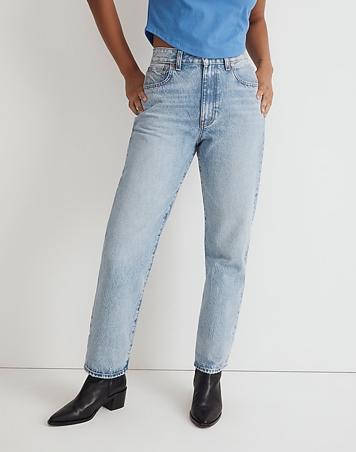 The Curvy \'90s Straight Jean in Mercer Wash