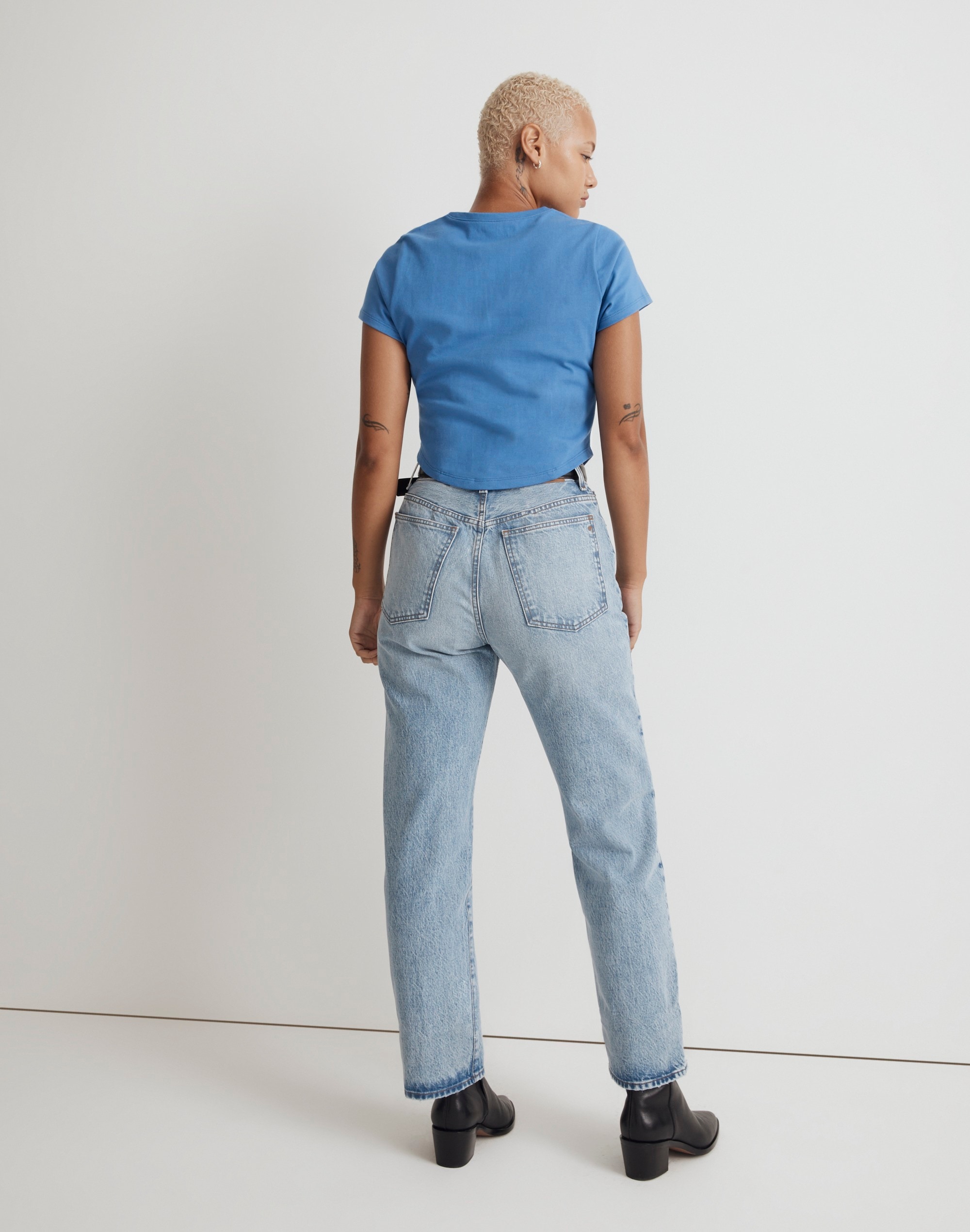 The Curvy '90s Straight Jean