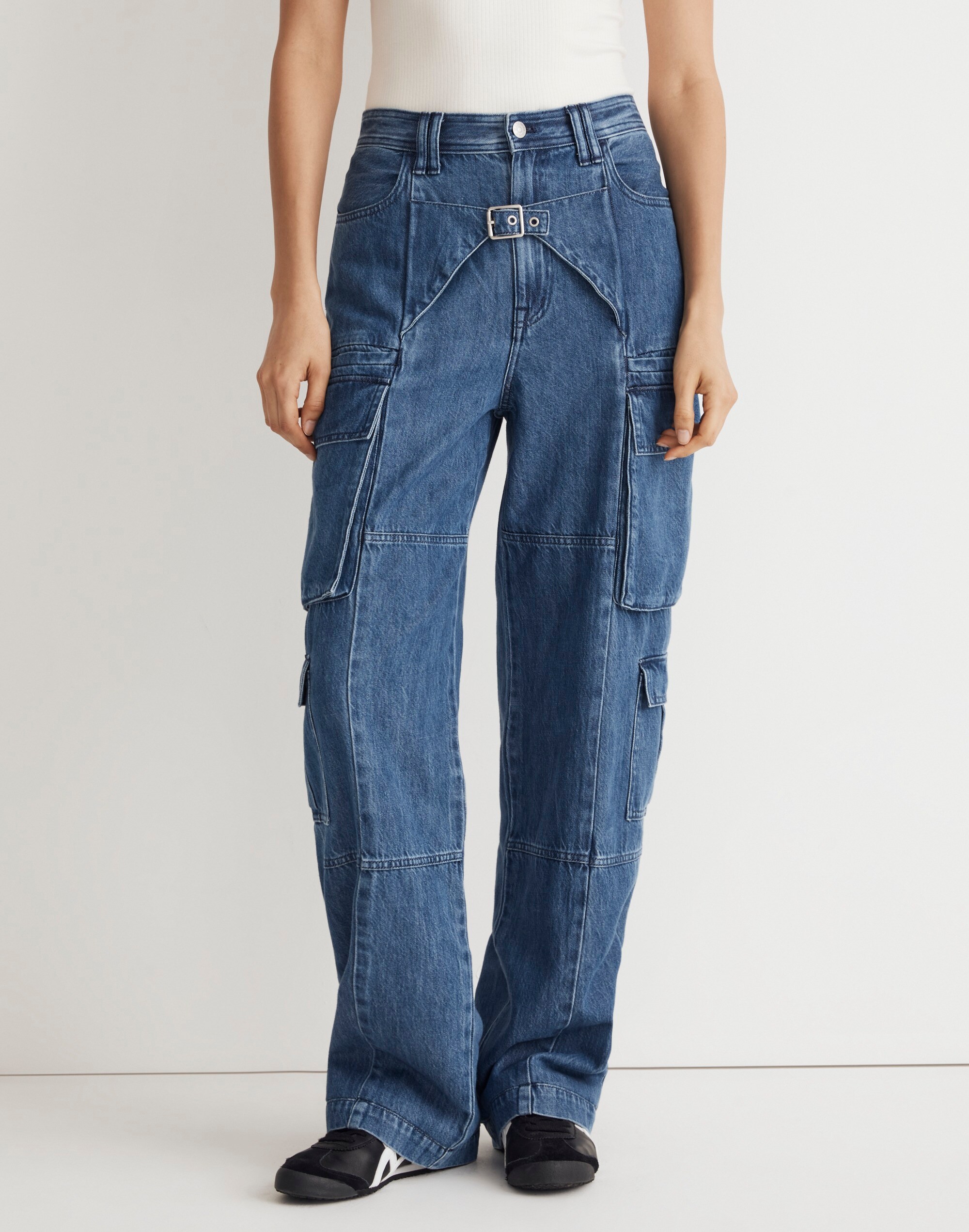 Madewell x Molly Dickson Cargo Jeans Alternate Image 1