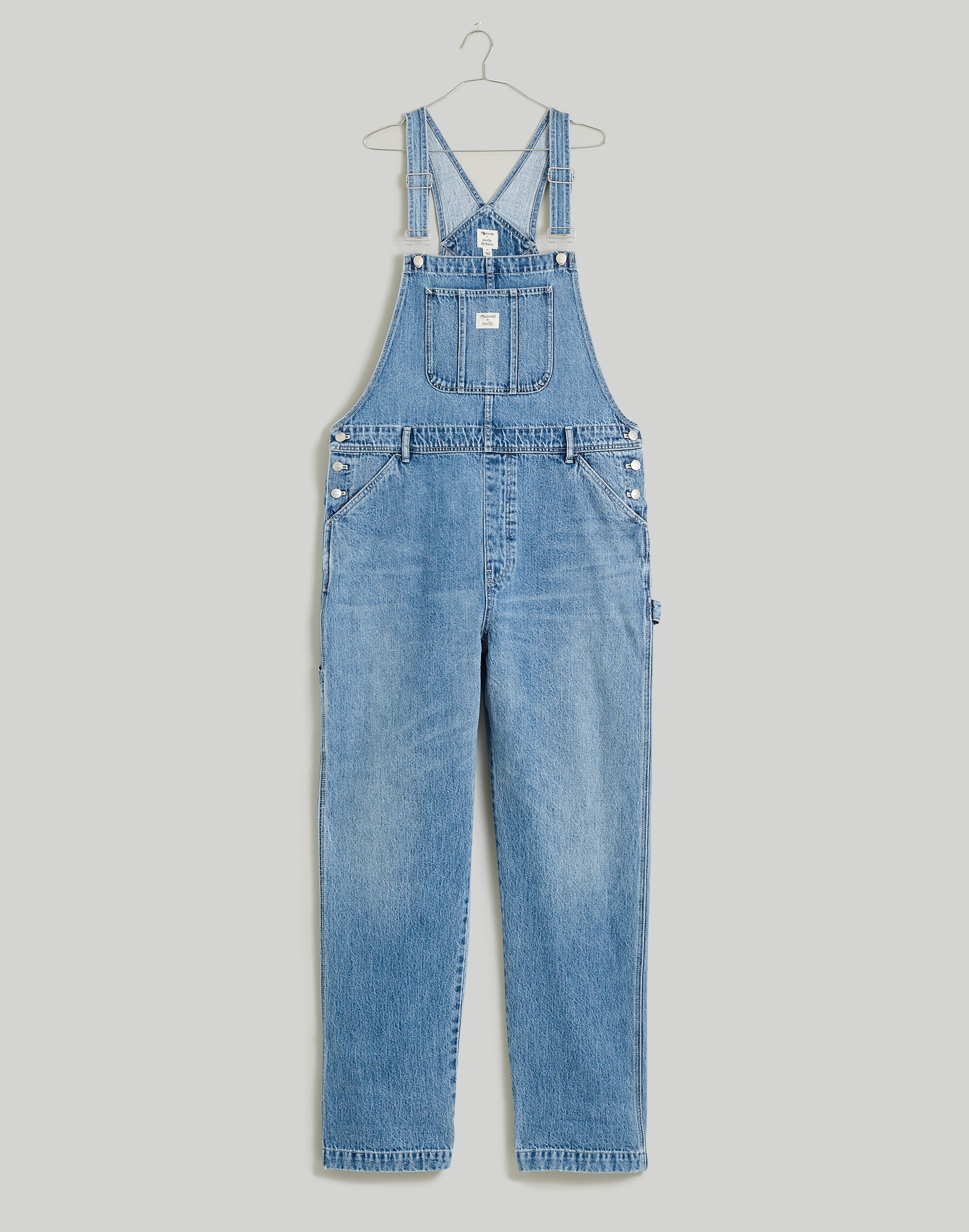 Madewell x Molly Dickson Oversized Overalls