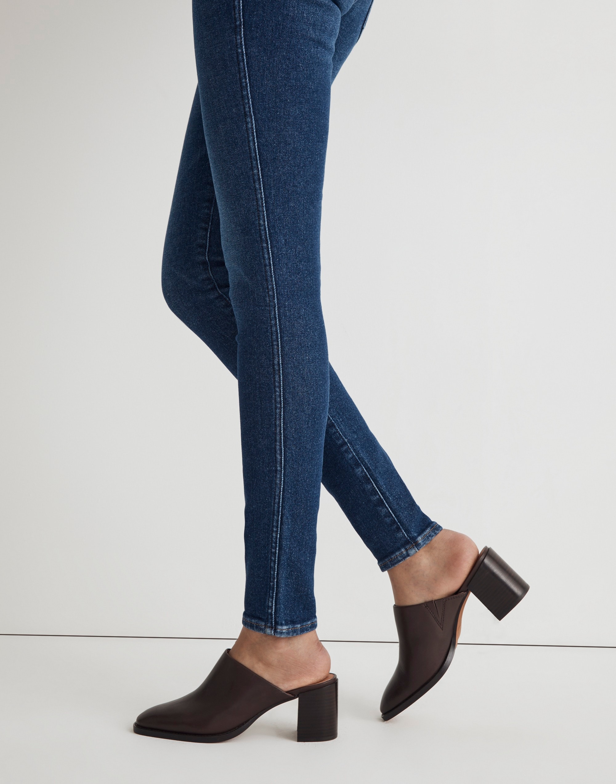 10" High-Rise Skinny Jeans Smithley Wash
