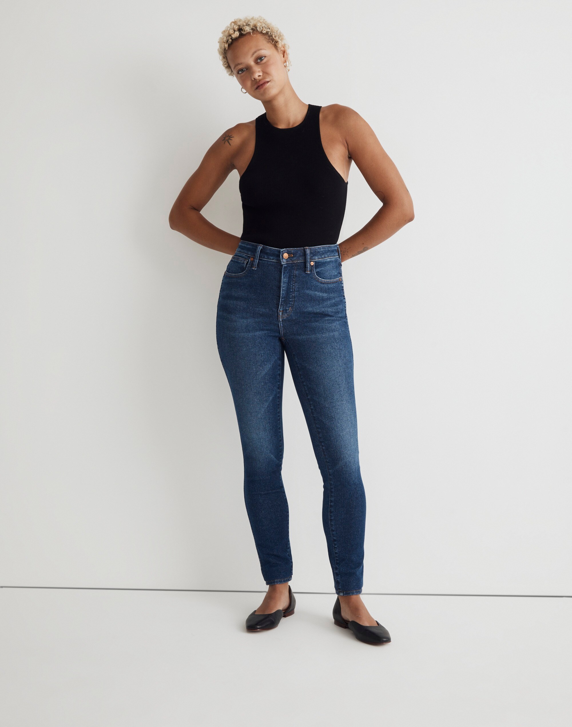 Curvy 10" High-Rise Skinny Jeans