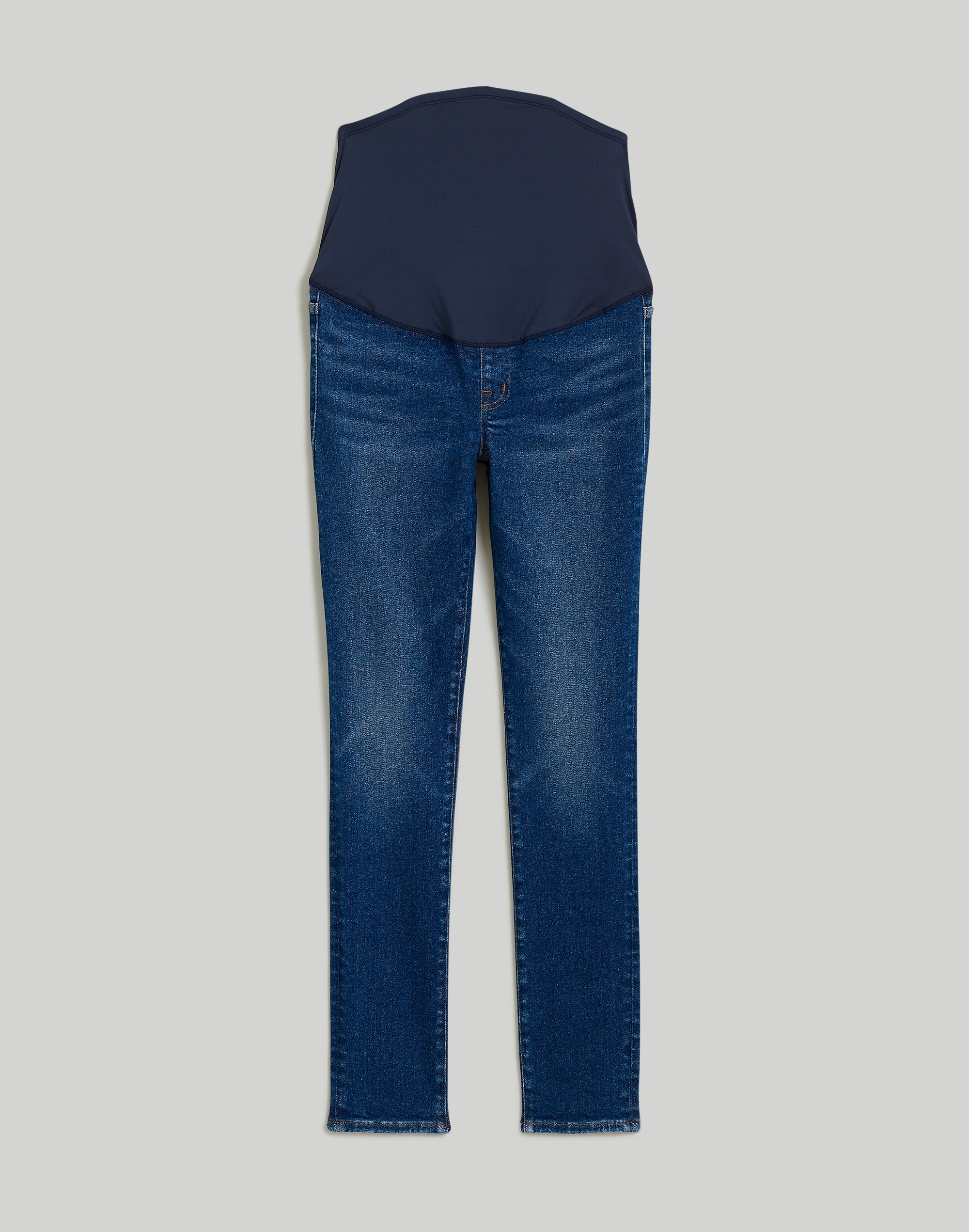 Maternity Over-The-Belly High-Rise Skinny Jeans Smithley Wash
